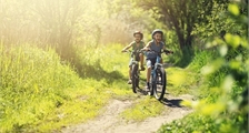 MTB riding technique course kids at Center Parcs Park Allgäu