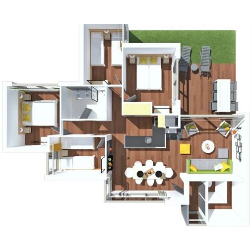 // Premium cottage (renewed) BF255 at Center Parcs Les BoisFrancs ParkExplorer