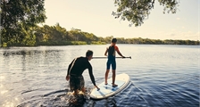 Stand Up Paddling at Center Parcs Bispinger Heide