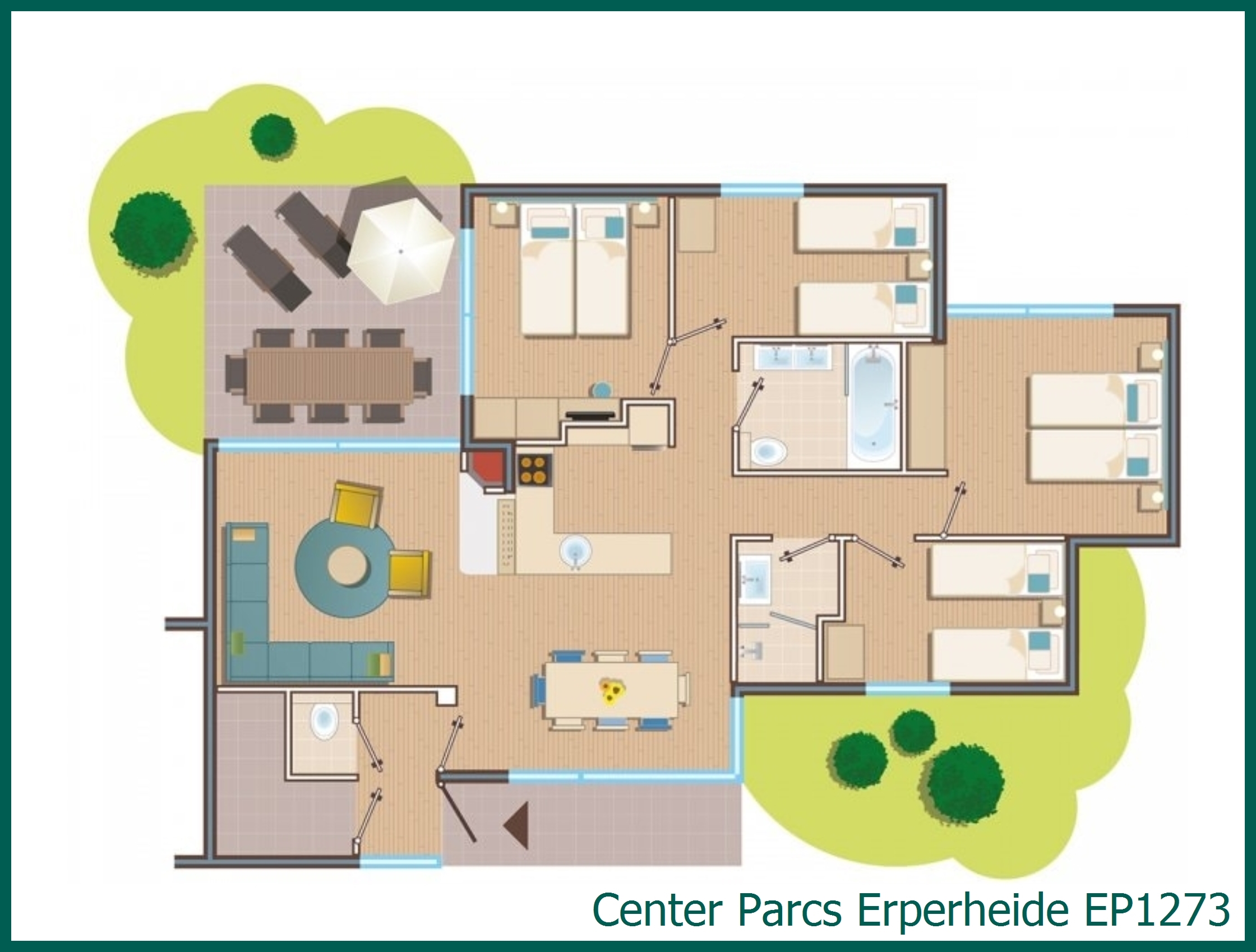 Premium cottage EP1273 at Erperheide