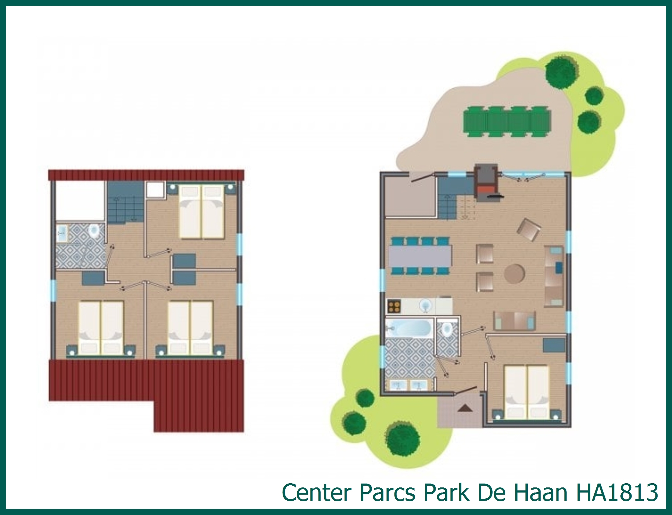 Comfort cottage HA1813 at Park De Haan