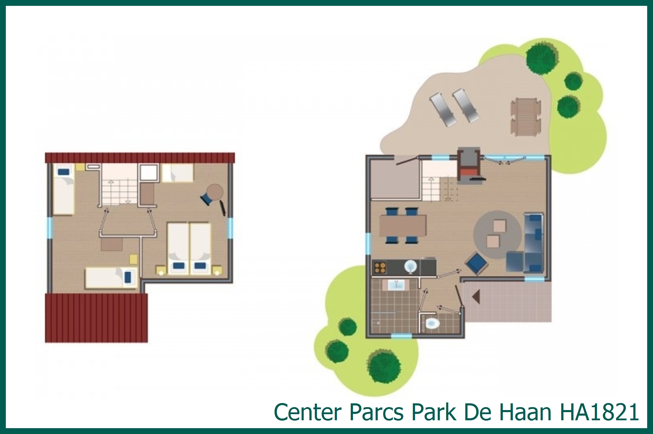 Premium cottage HA1821 at Park De Haan