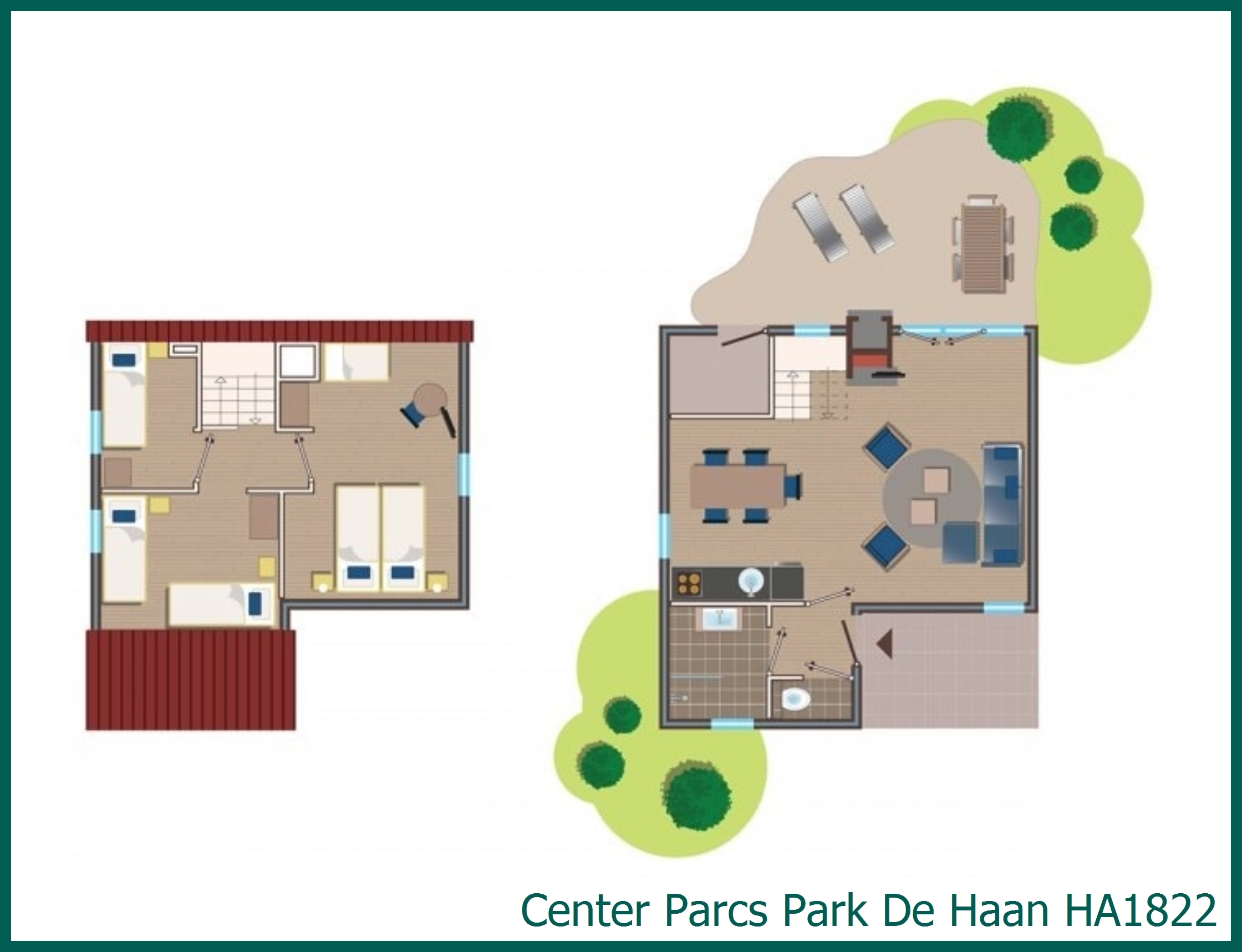 Premium cottage HA1822 at Park De Haan