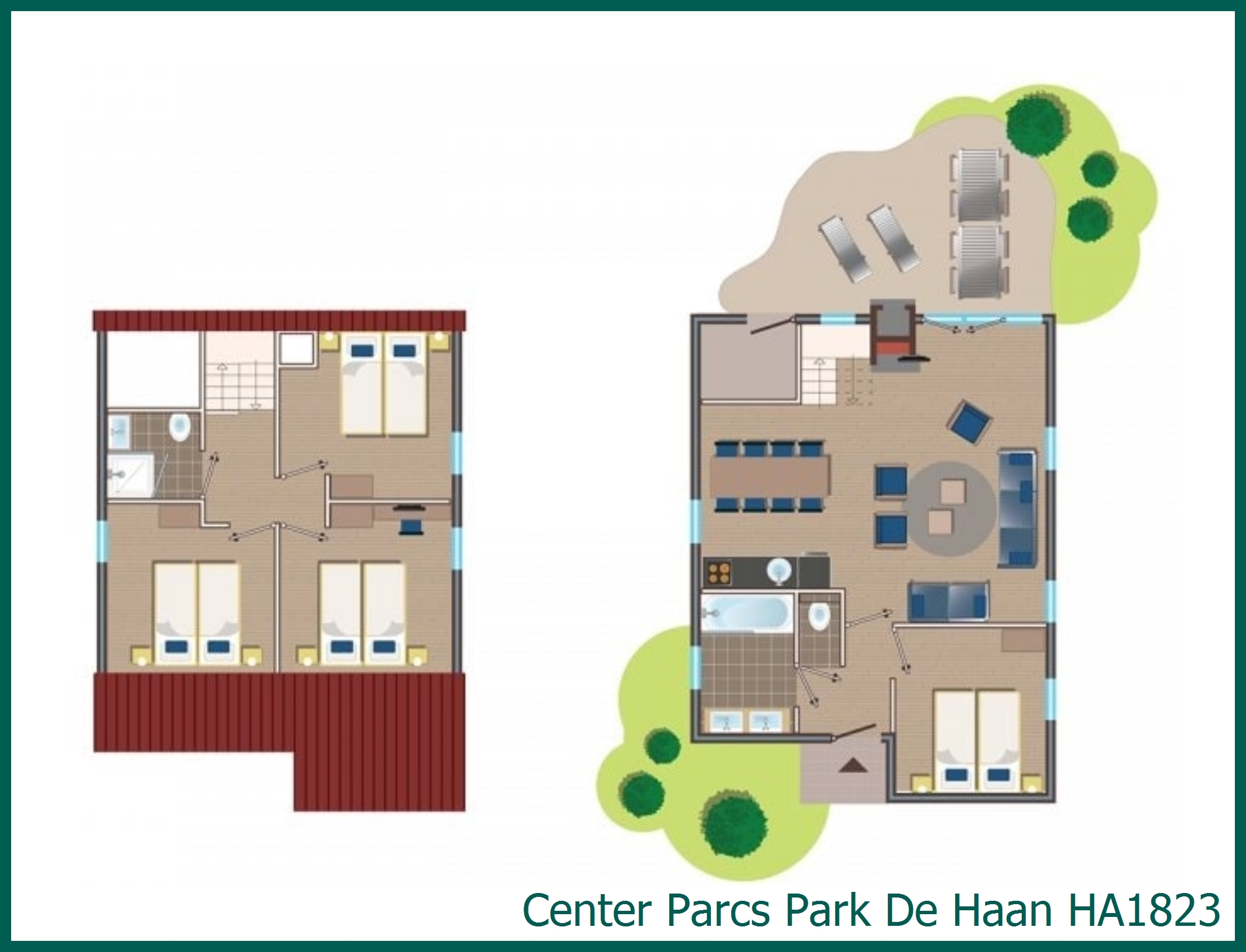 Premium cottage HA1823 at Park De Haan