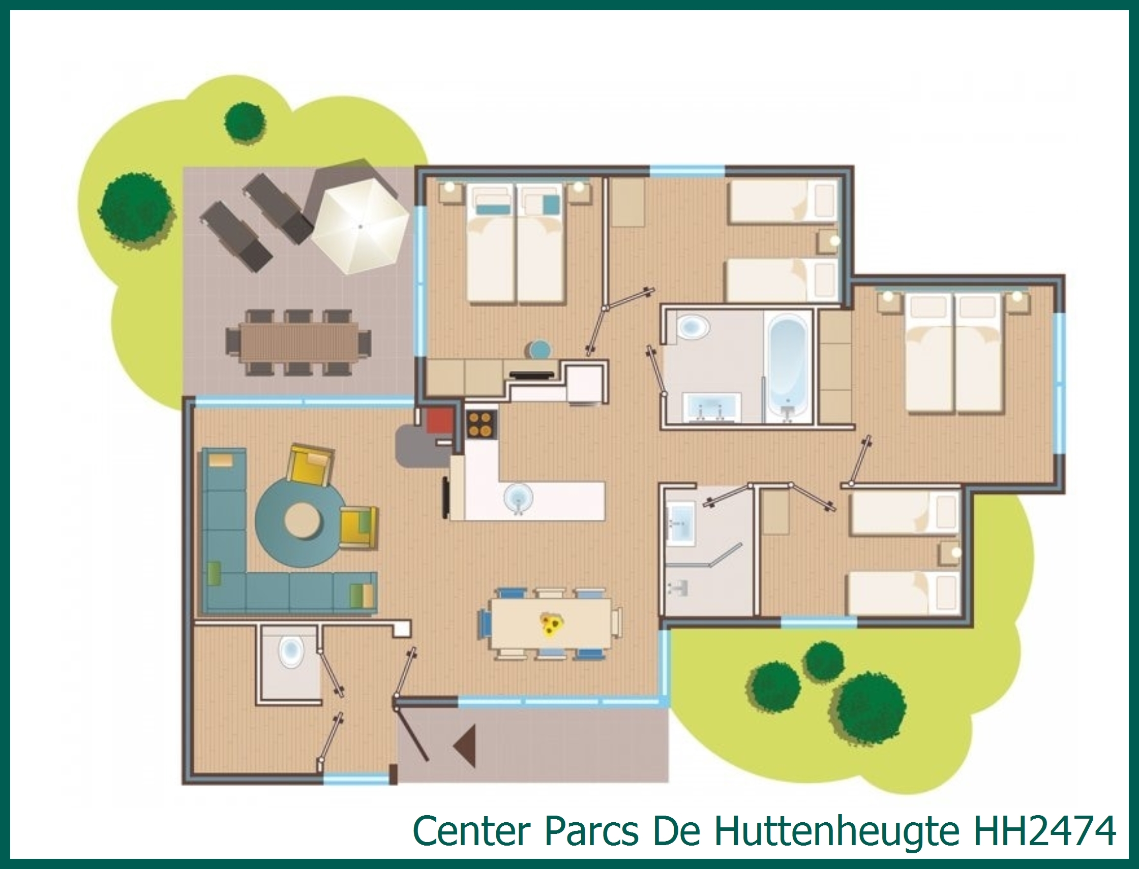 Premium cottage HH2474 at De Huttenheugte