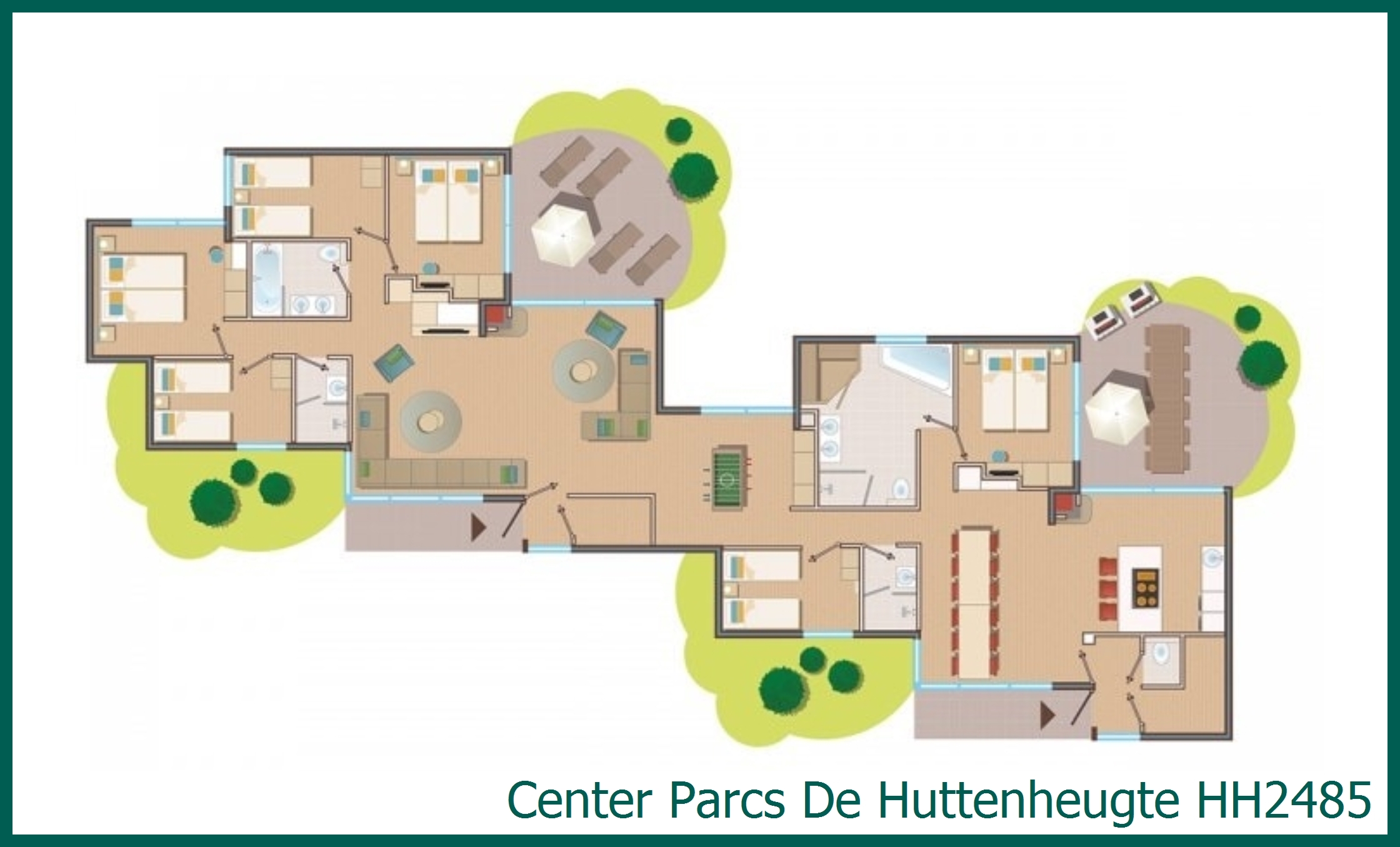 VIP cottage HH2485 at De Huttenheugte