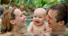 Baby swimming at Center Parcs Het Meerdal
