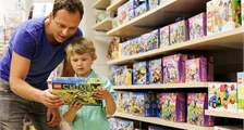 Toy store at Center Parcs Port Zélande