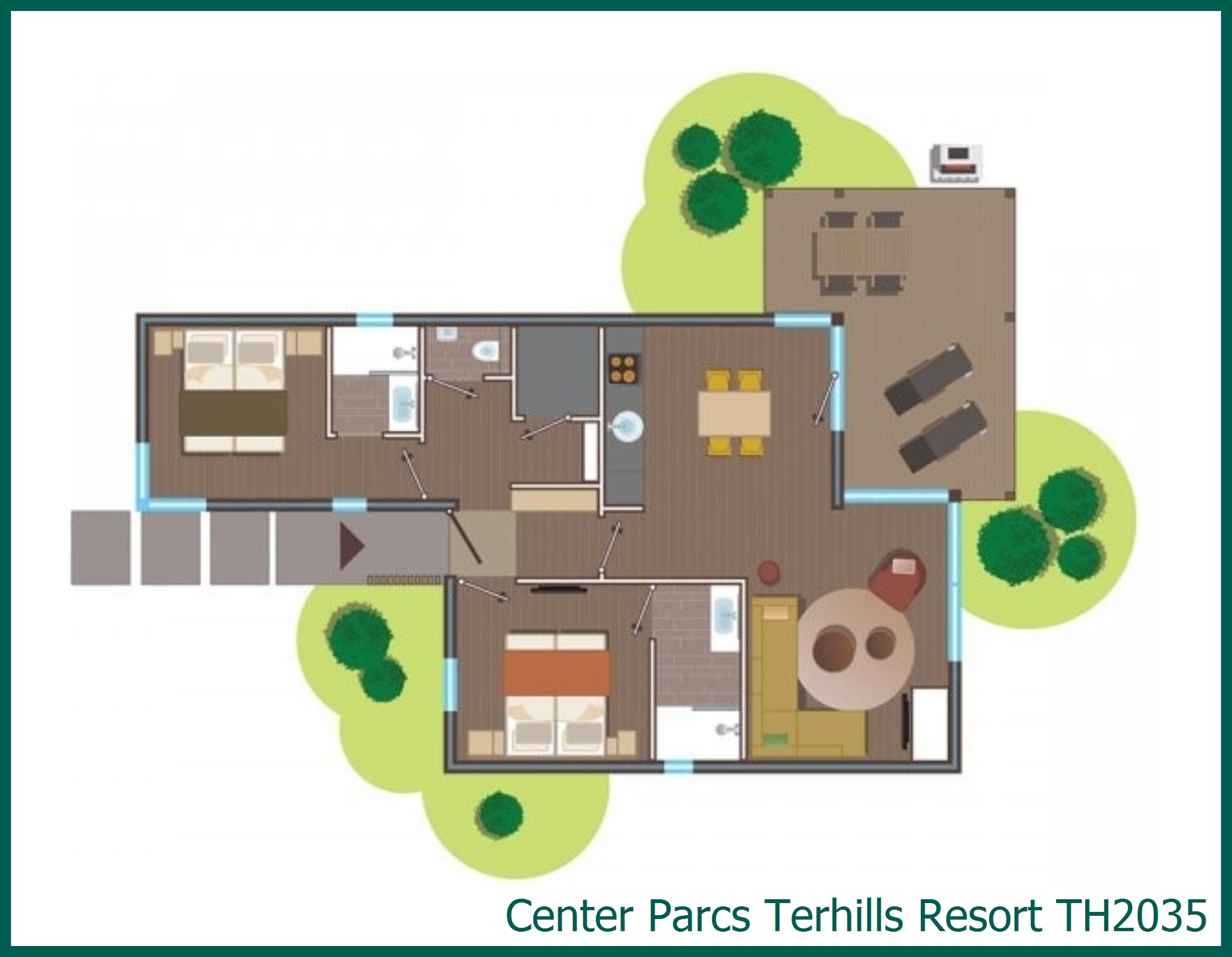 VIP cottage TH2035 at Terhills Resort