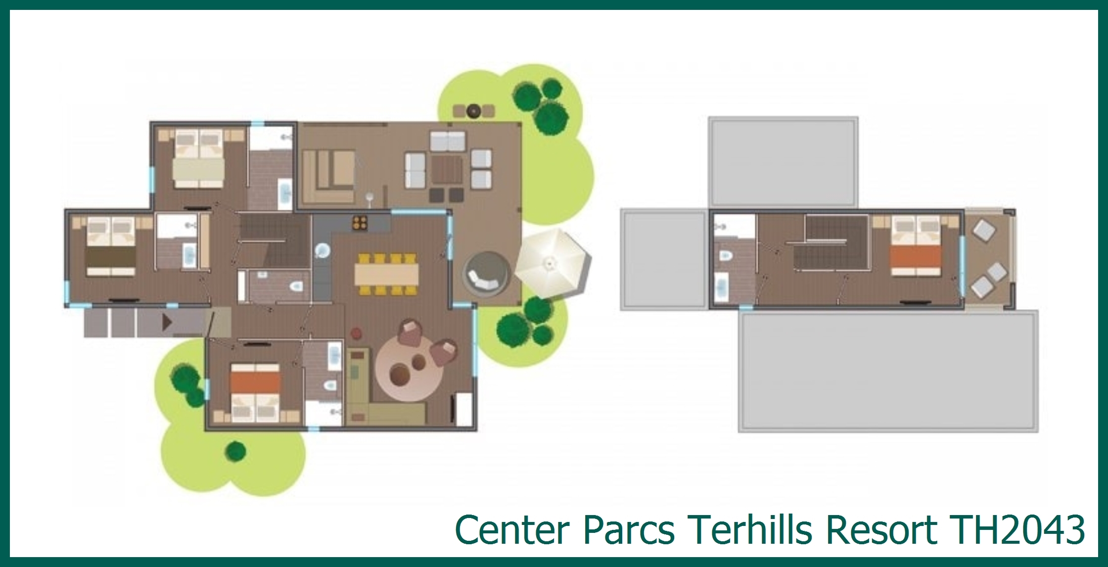 Exclusive Lakeside cottage TH2043 at Terhills Resort