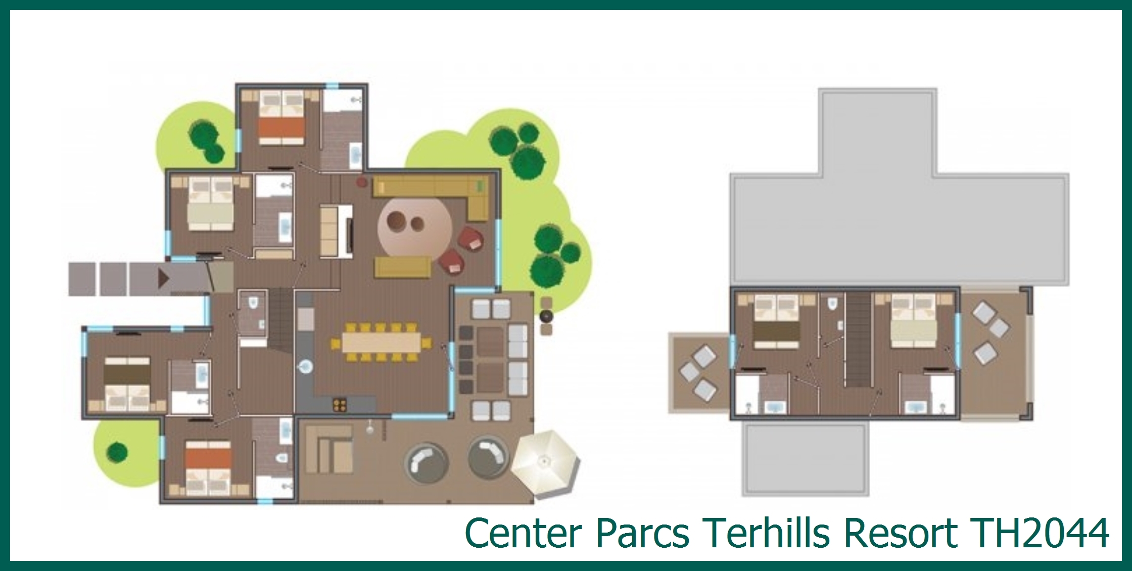 Exclusive Lakeside cottage TH2044 at Terhills Resort