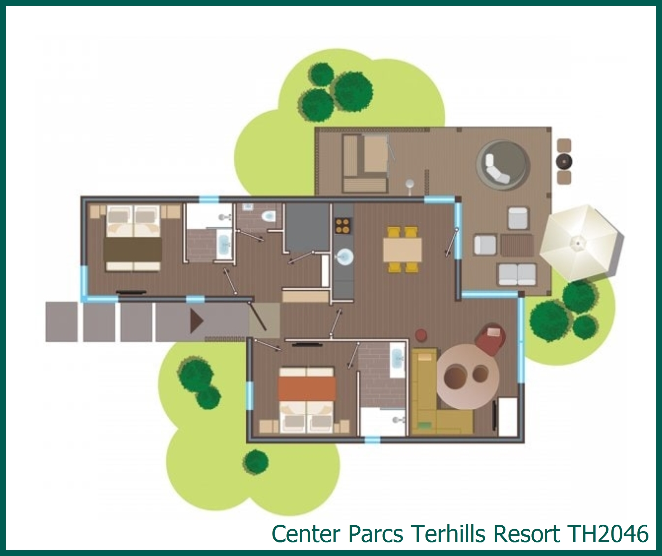 Exclusive cottage TH2046 at Terhills Resort