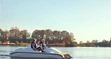 Pedalo at Center Parcs Terhills Resort