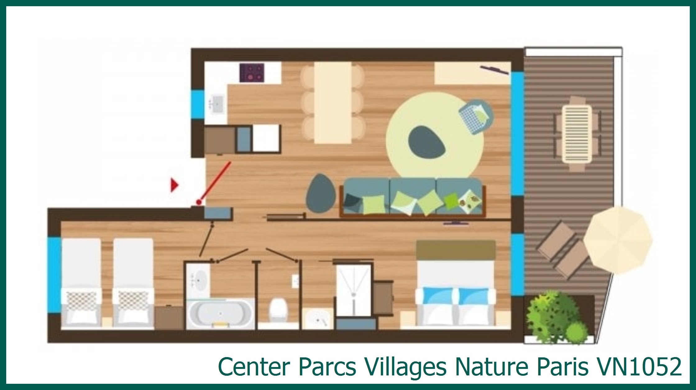  VN1052 at Villages Nature Paris