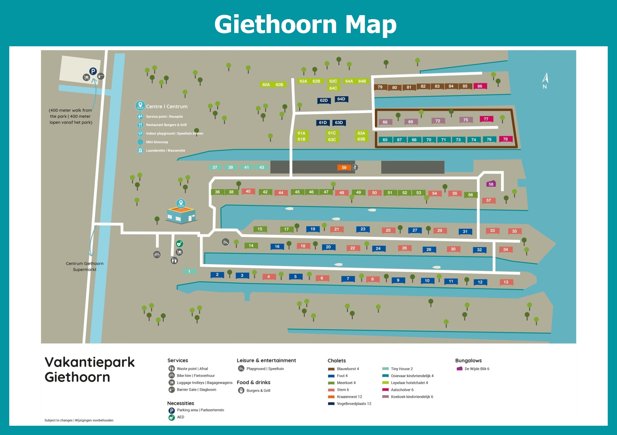 Map Giethoorn