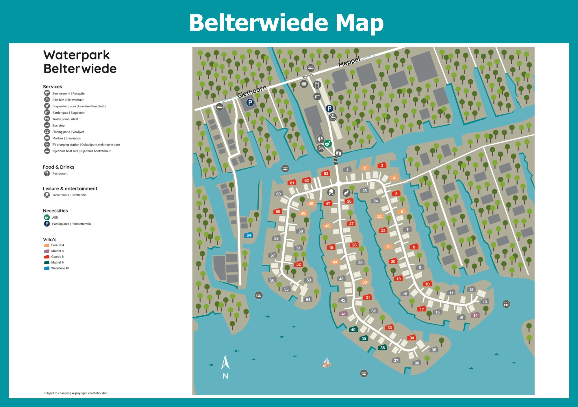 Map Belterwiede