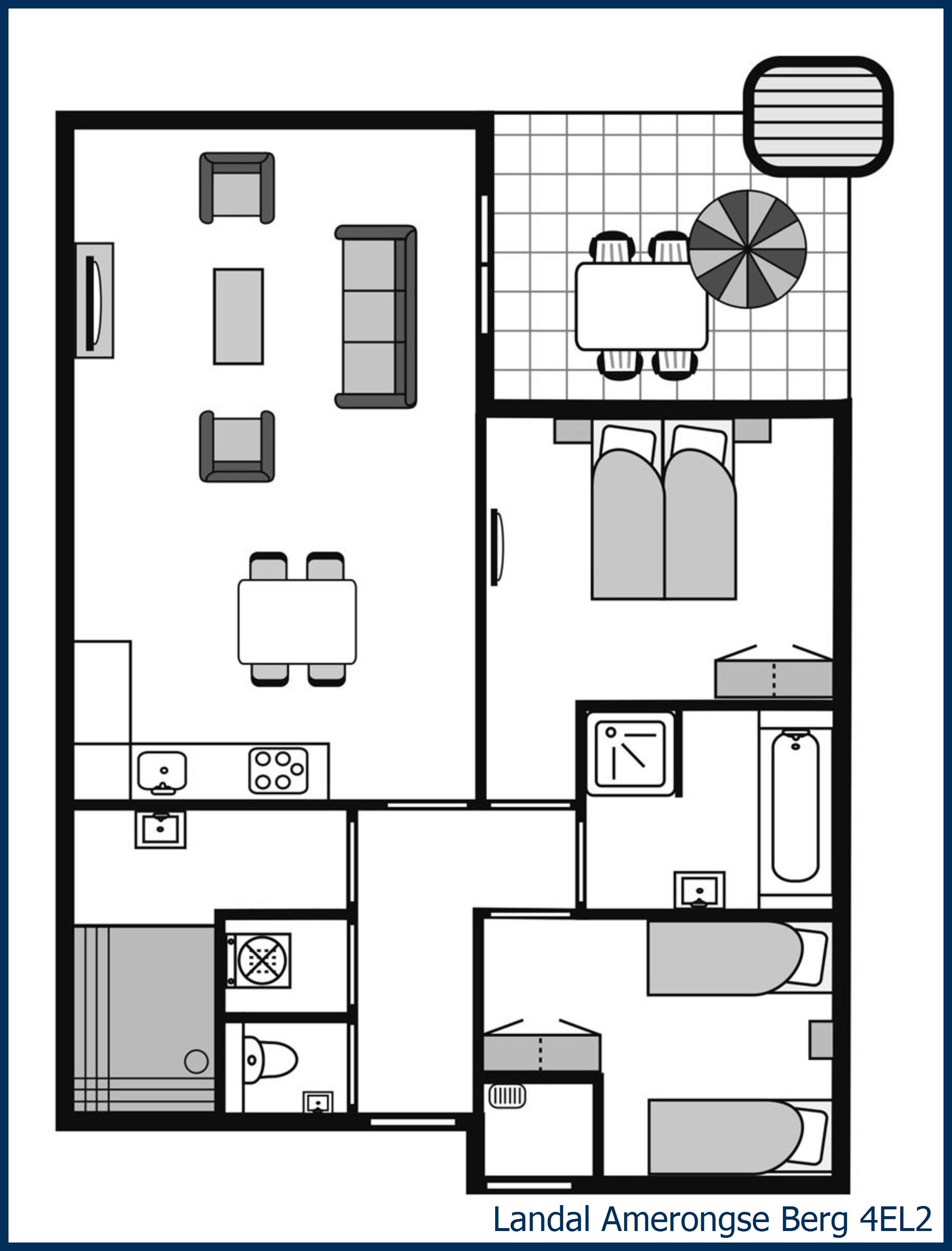 Bungalow 4EL2 at Amerongse Berg