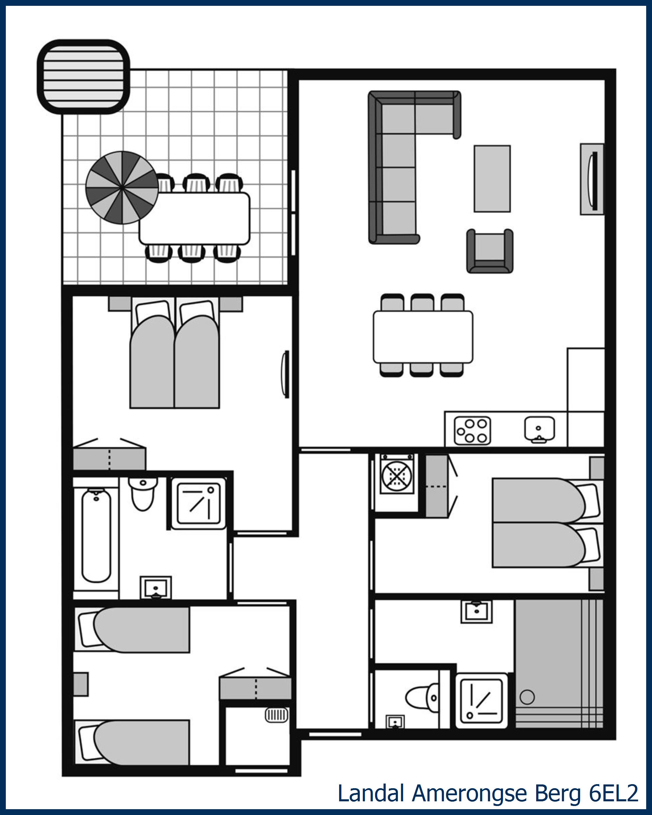 Bungalow 6EL2 at Amerongse Berg