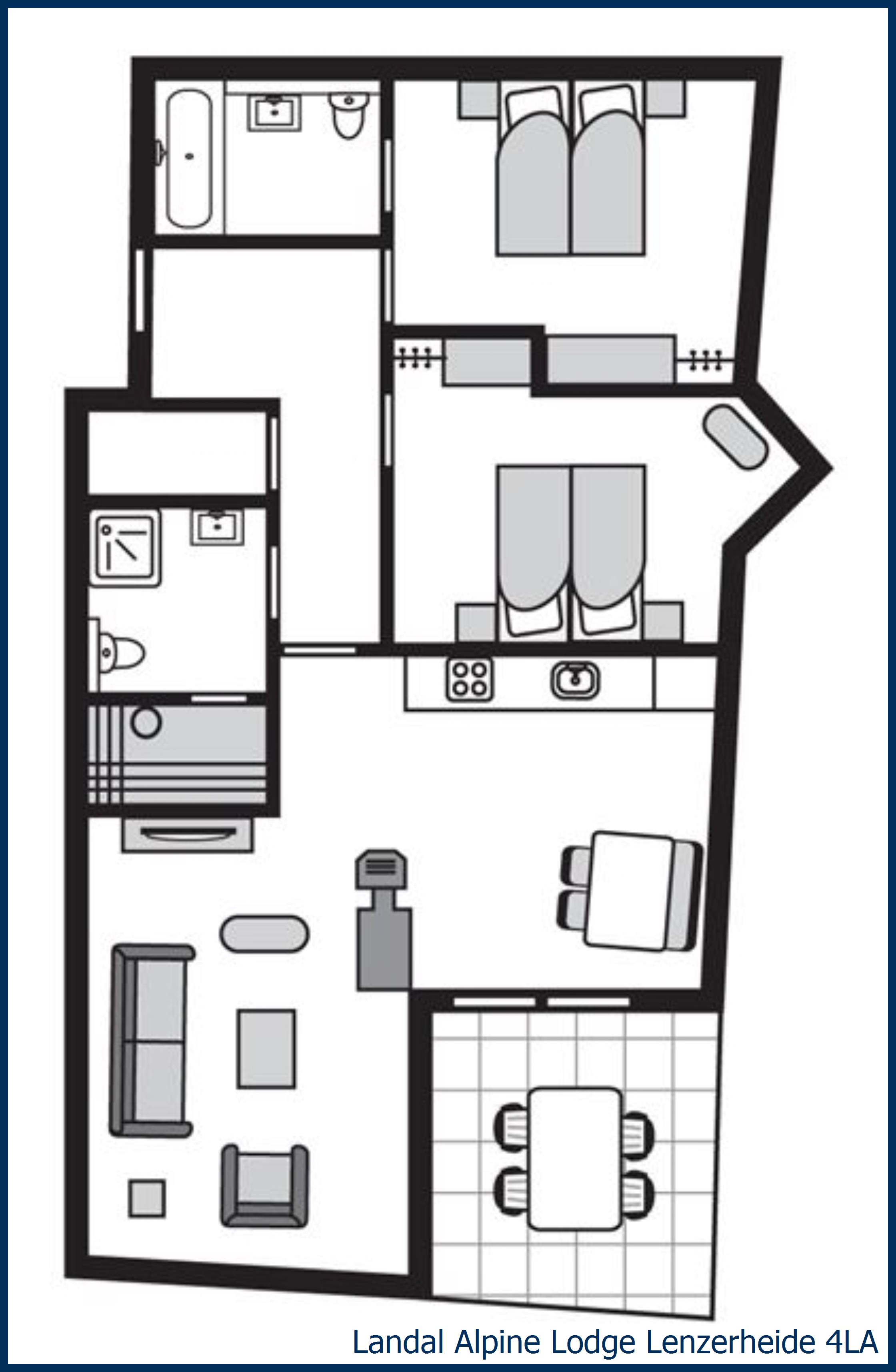 Apartment 4LA at Alpine Lodge Lenzerheide