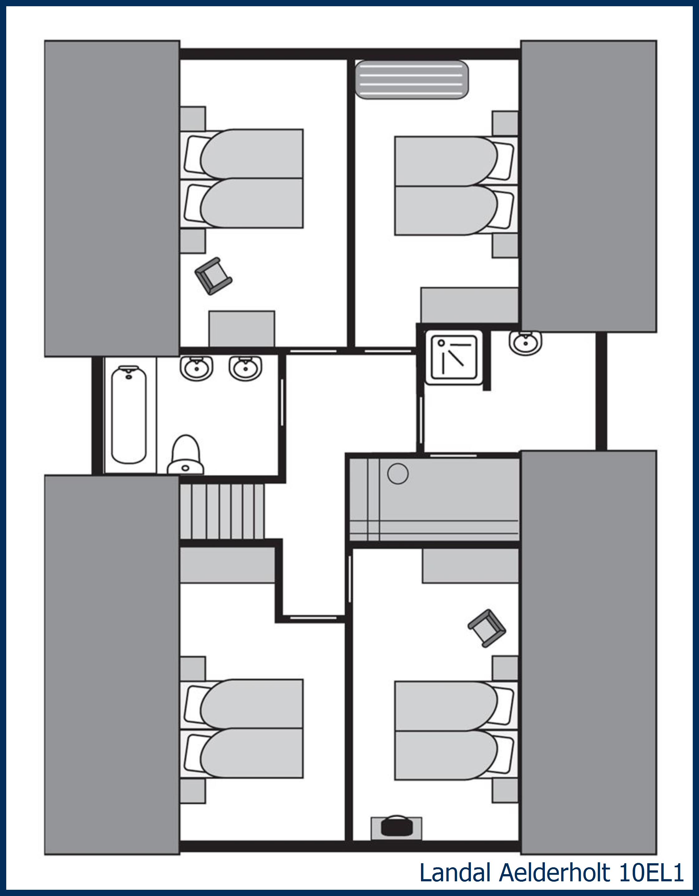 Bungalow 10EL1 at Aelderholt