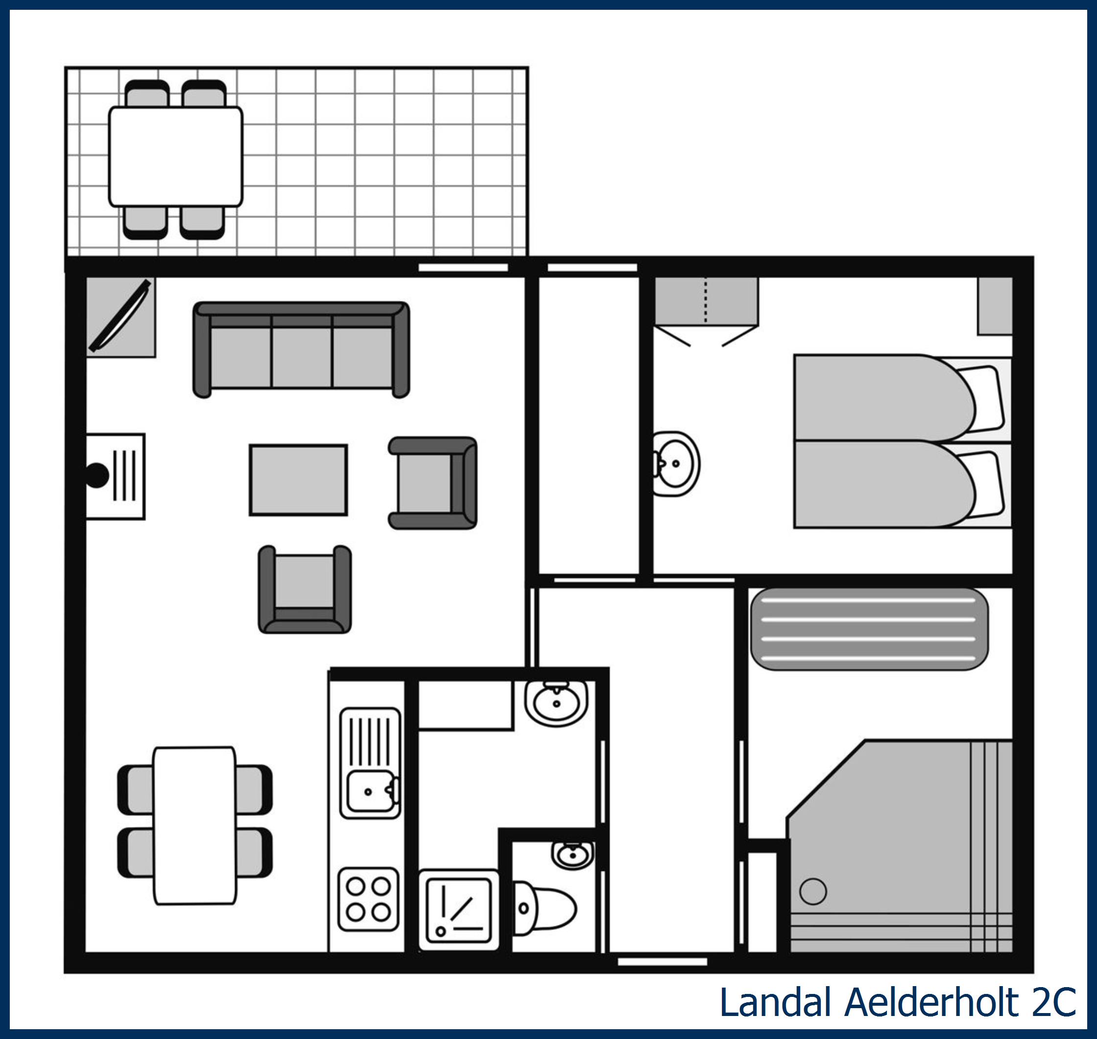 Bungalow 2C at Aelderholt