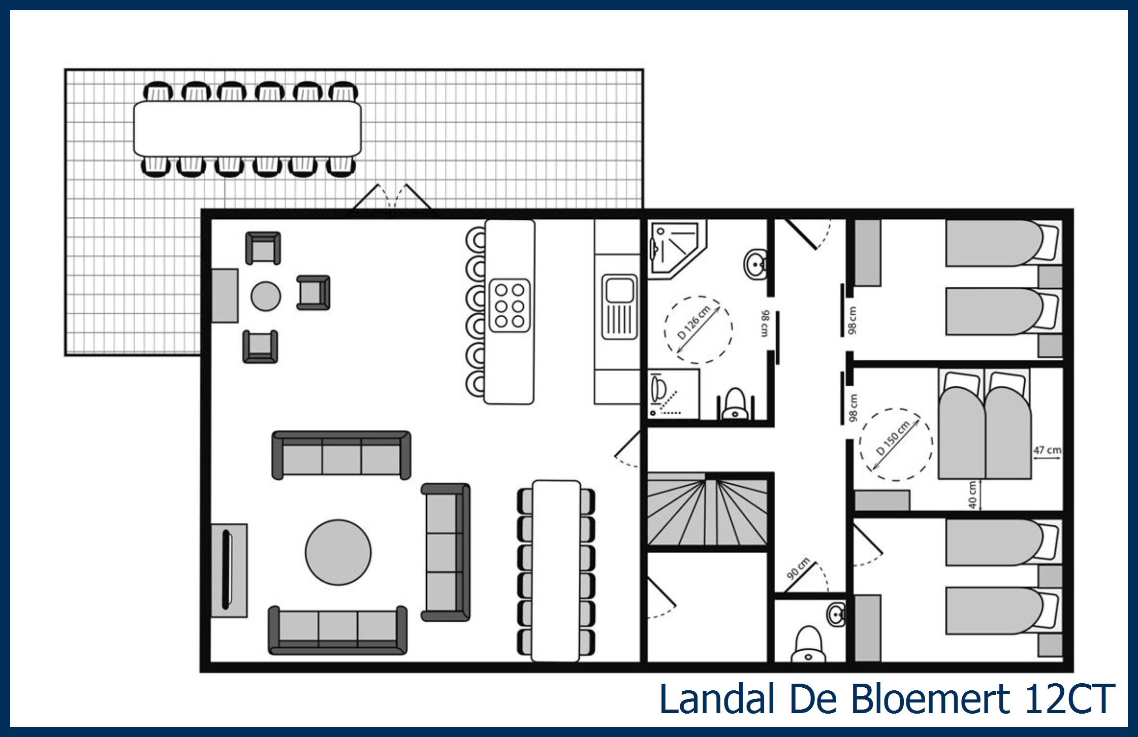 Bungalow - Extra accessible 12CT at De Bloemert