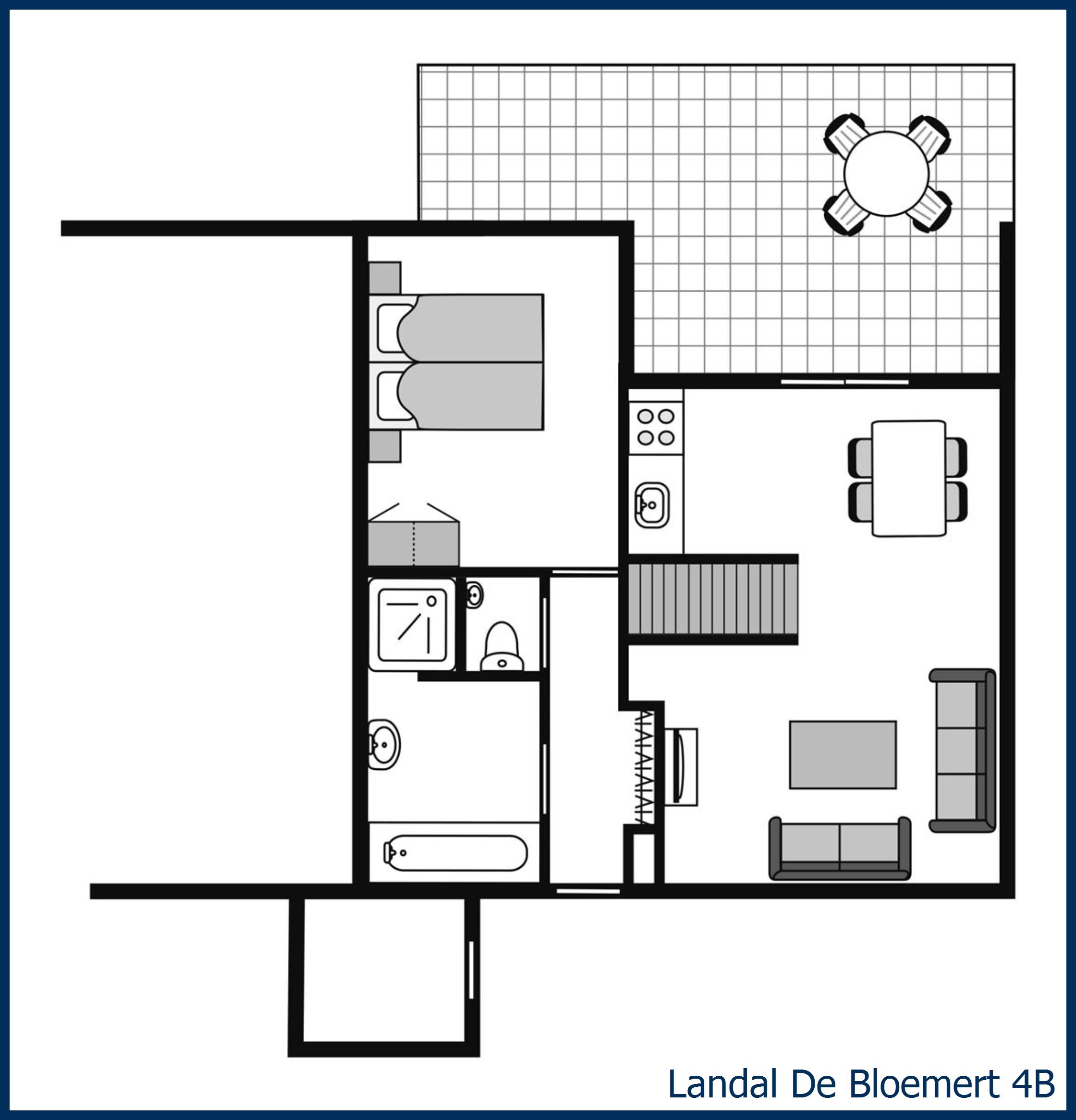 Bungalow 4B at De Bloemert