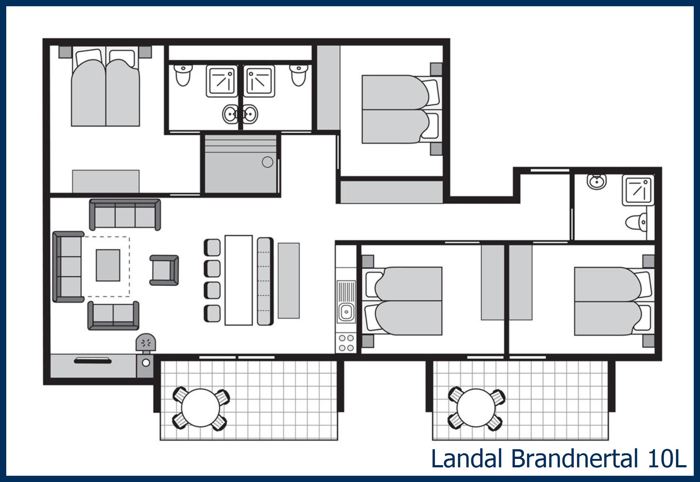 Apartment 10L at Brandnertal