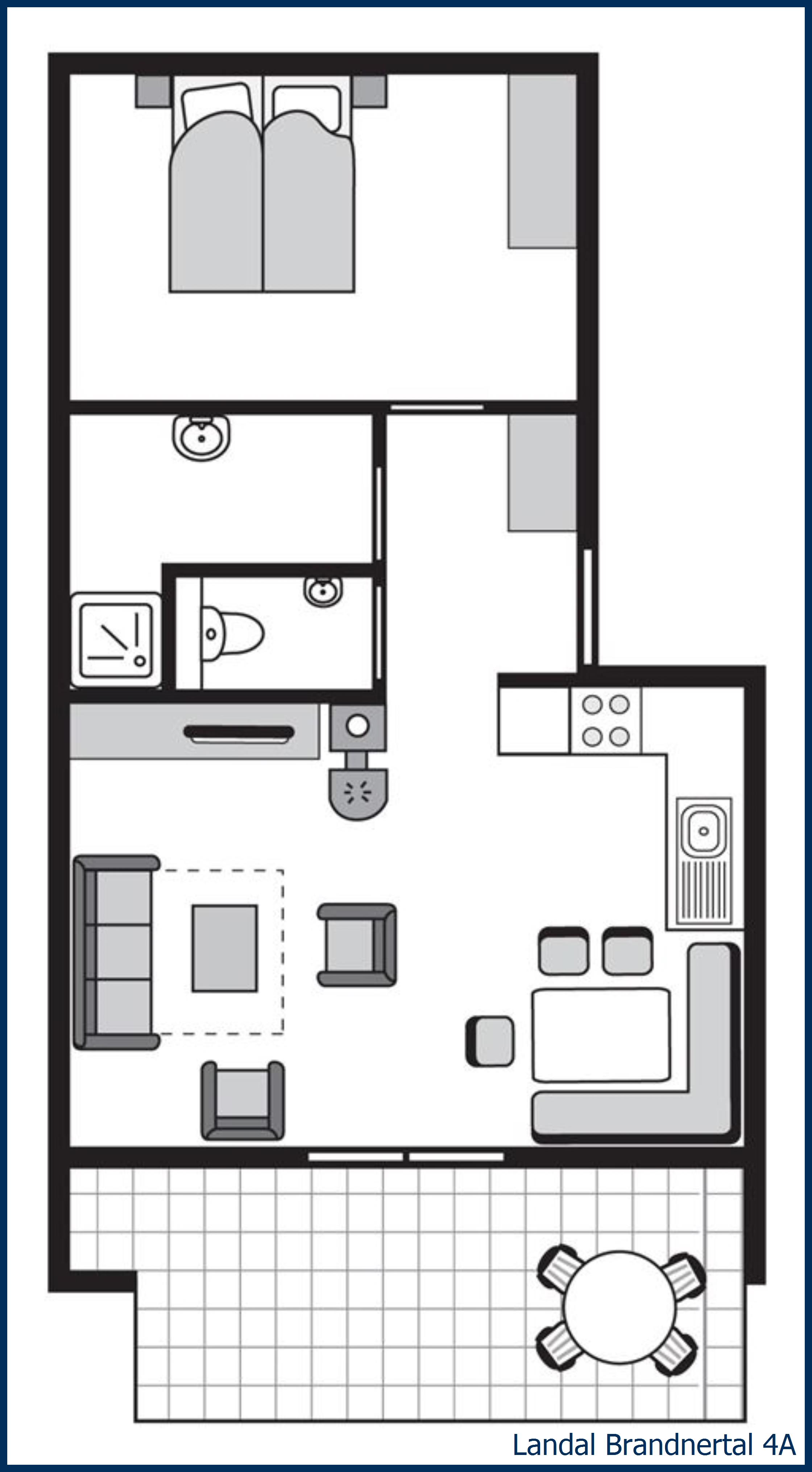 Apartment 4A at Brandnertal