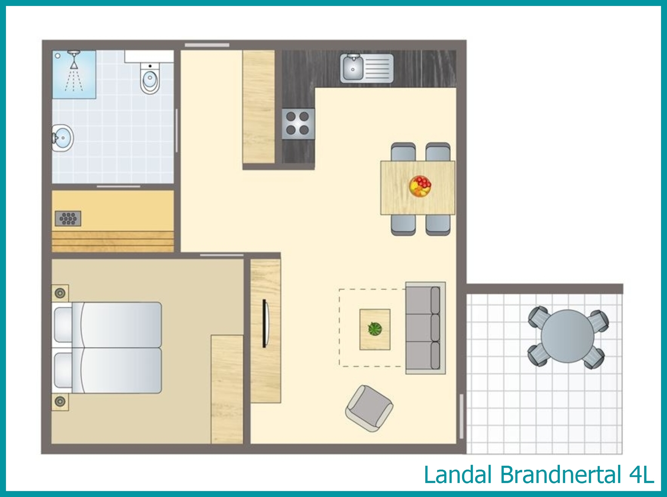4-person apartment 4L at Brandnertal