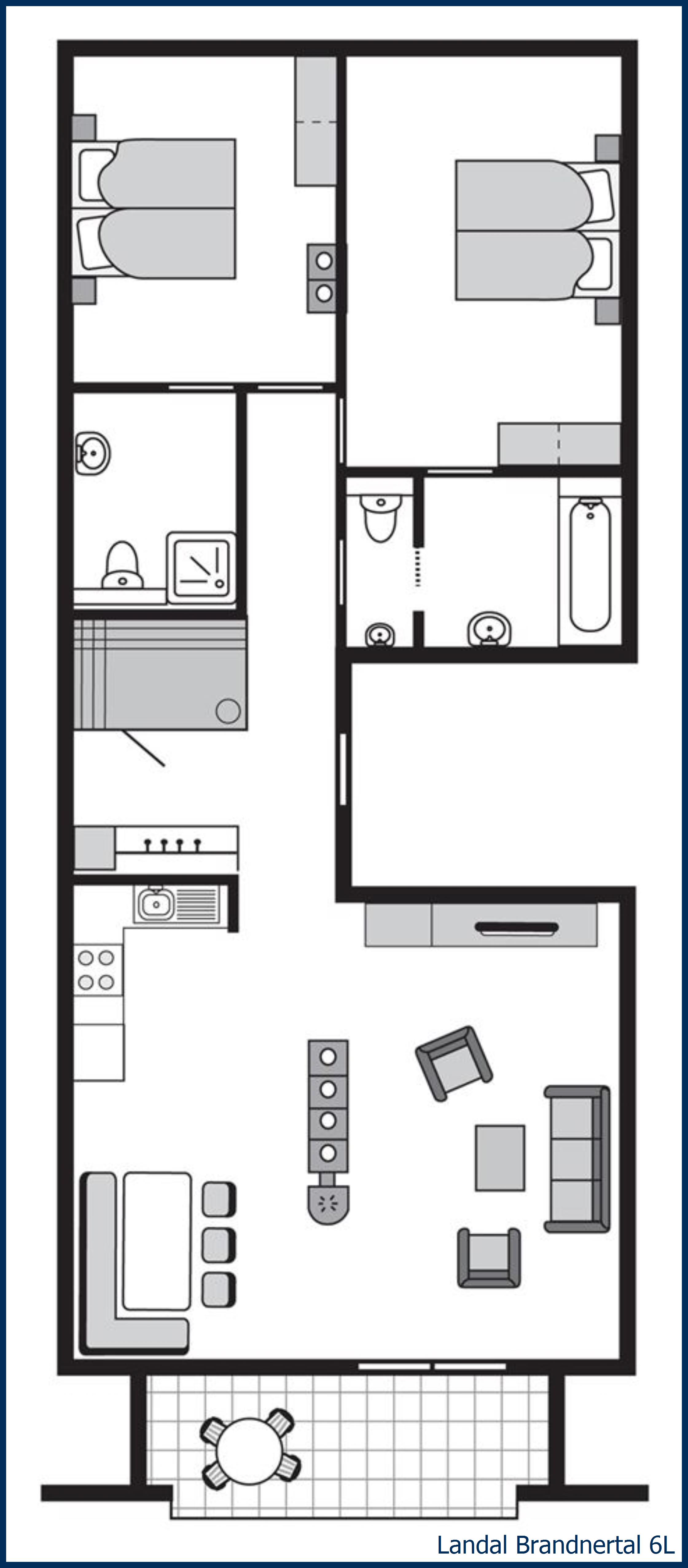 Apartment 6L at Brandnertal