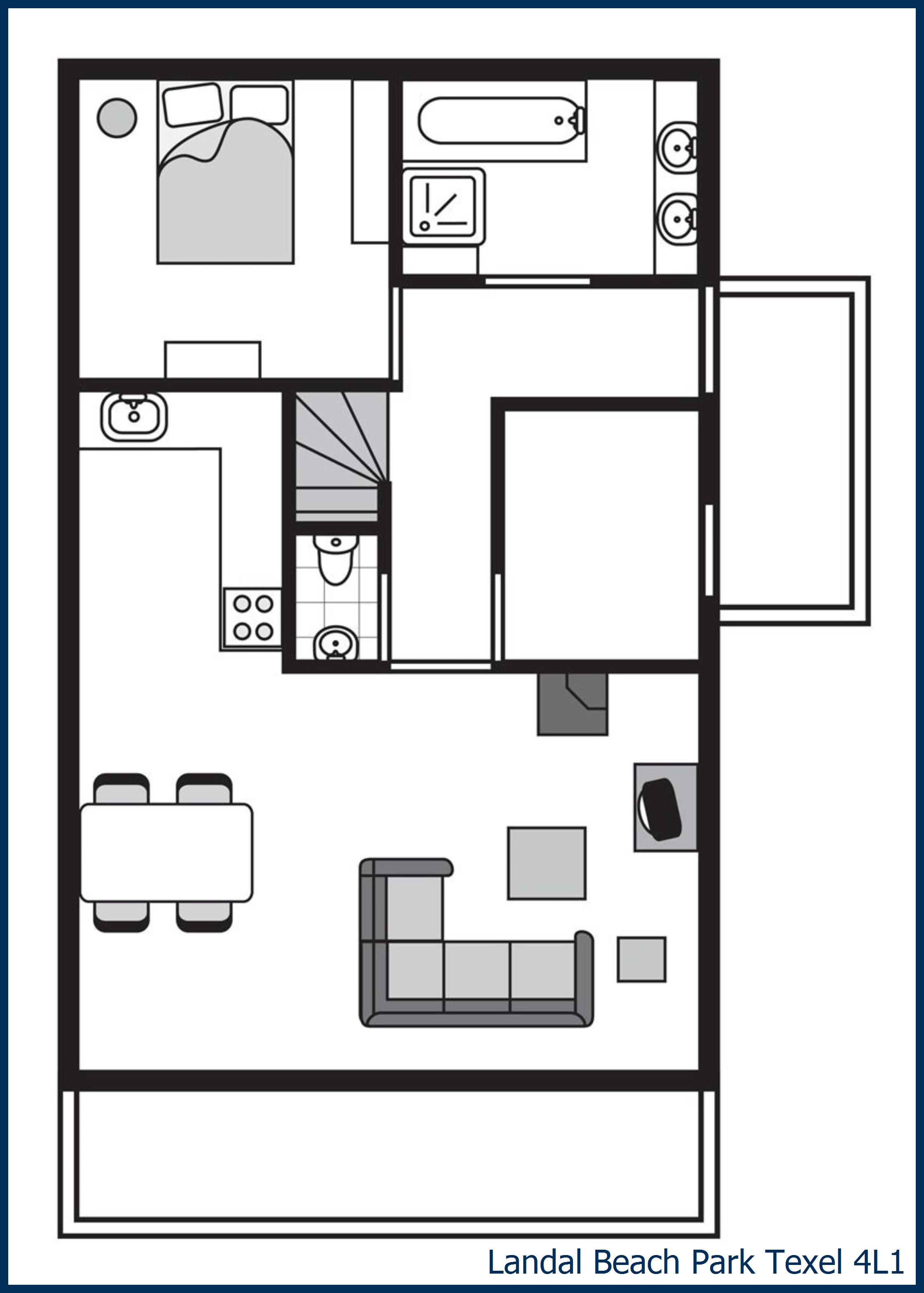Villa 4L1 at Beach Park Texel