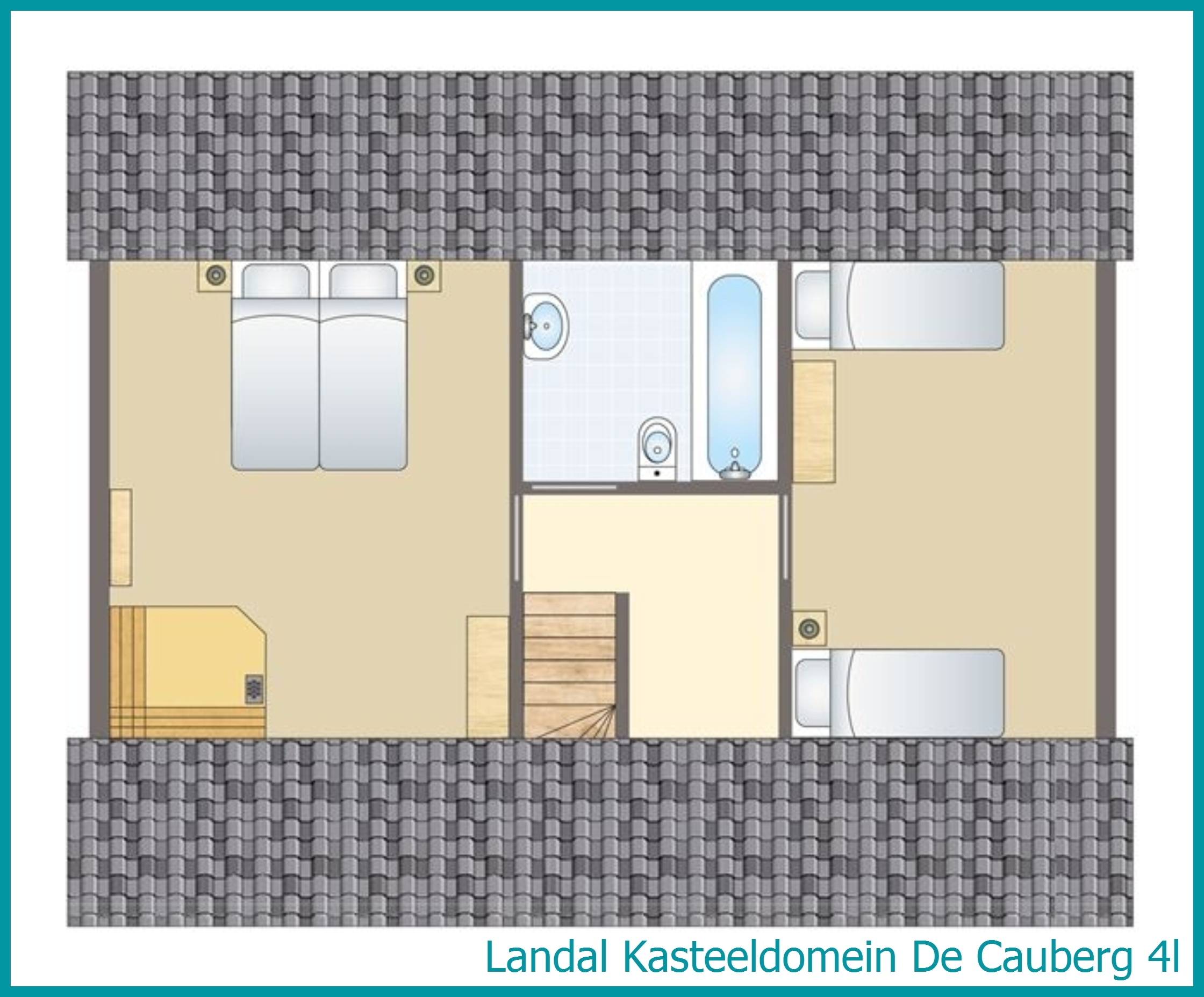 4-person villa 4l at Kasteeldomein De Cauberg