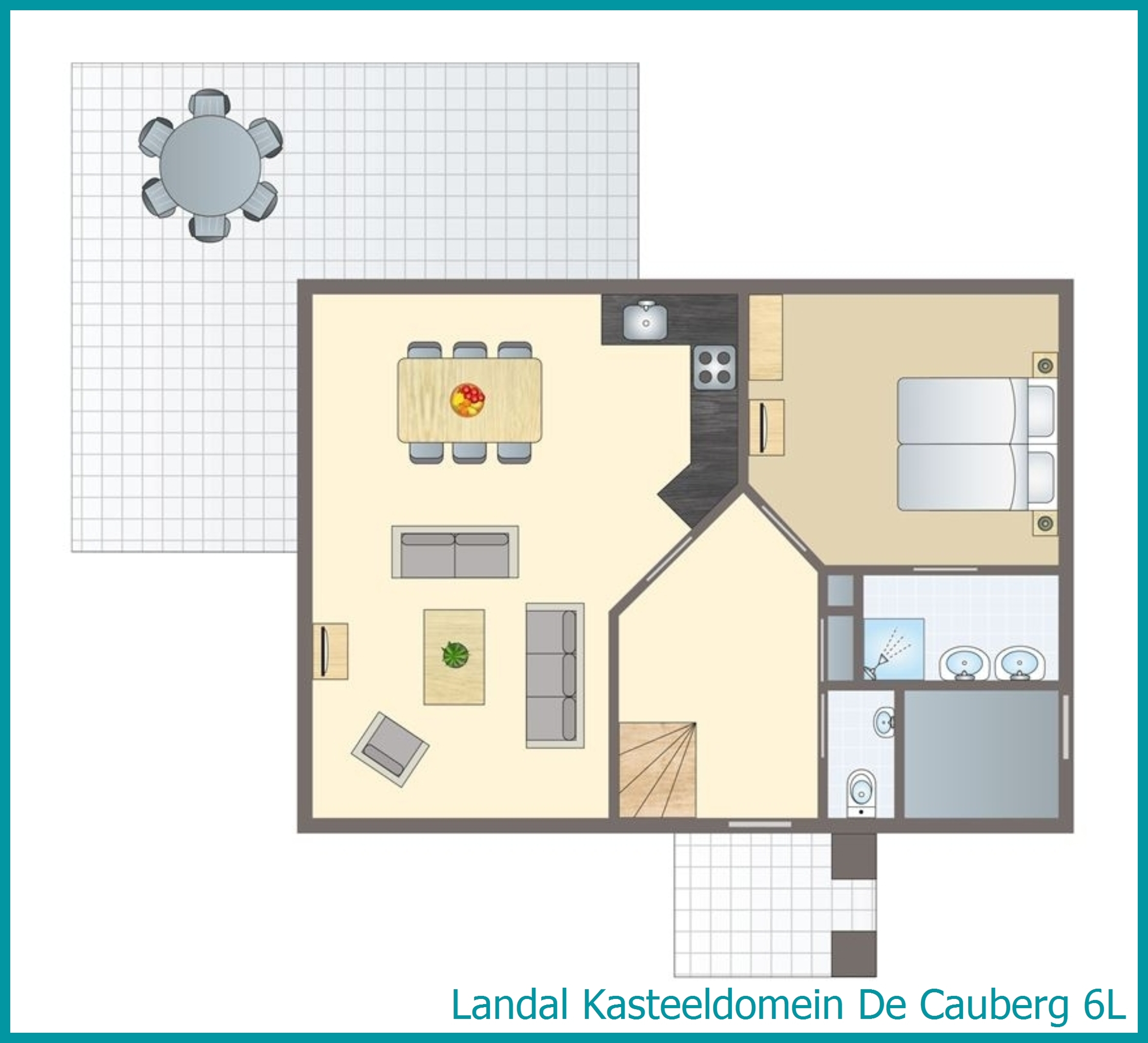 6-person villa 6L at Kasteeldomein De Cauberg