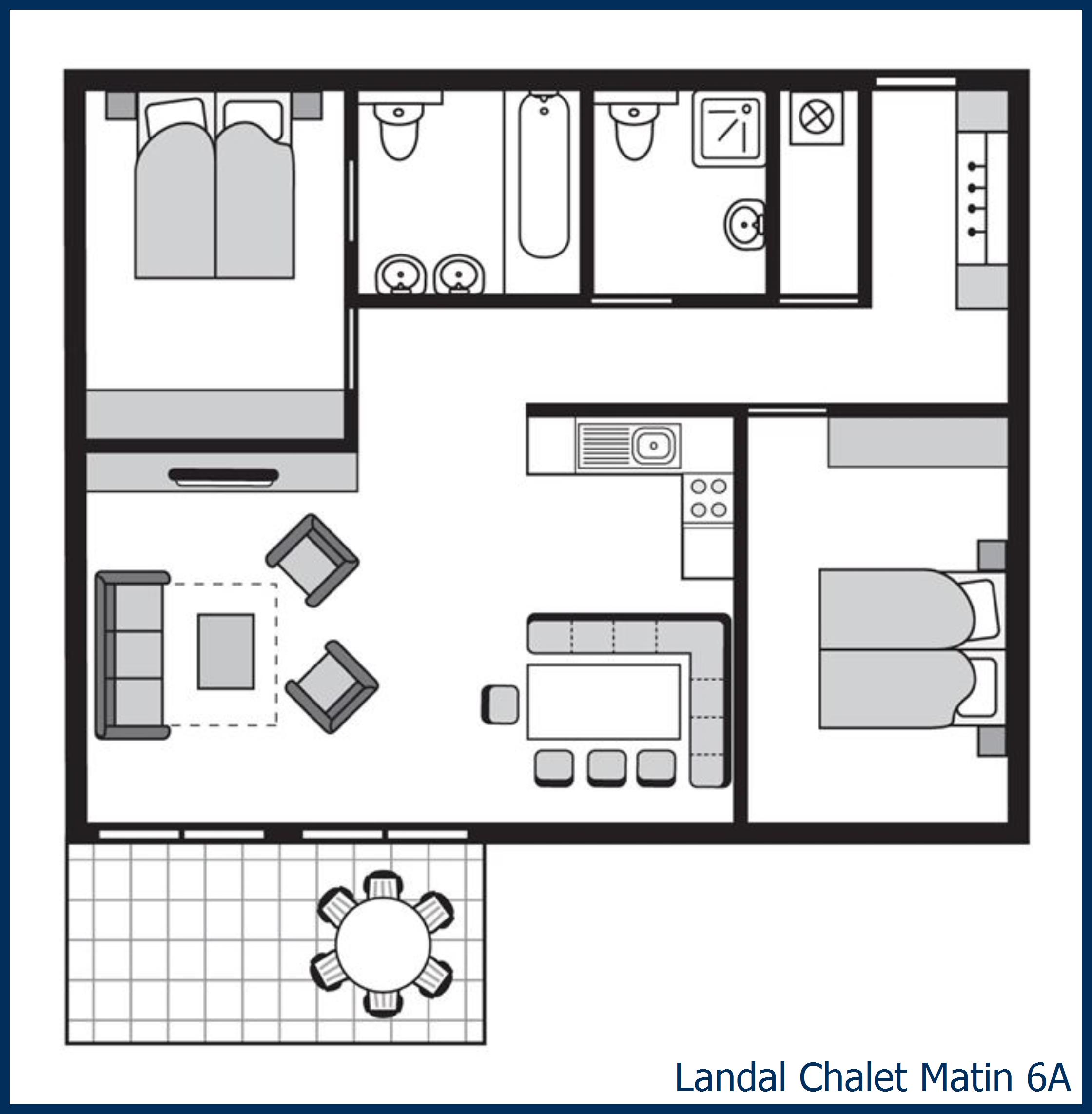 Apartment 6A at Chalet Matin