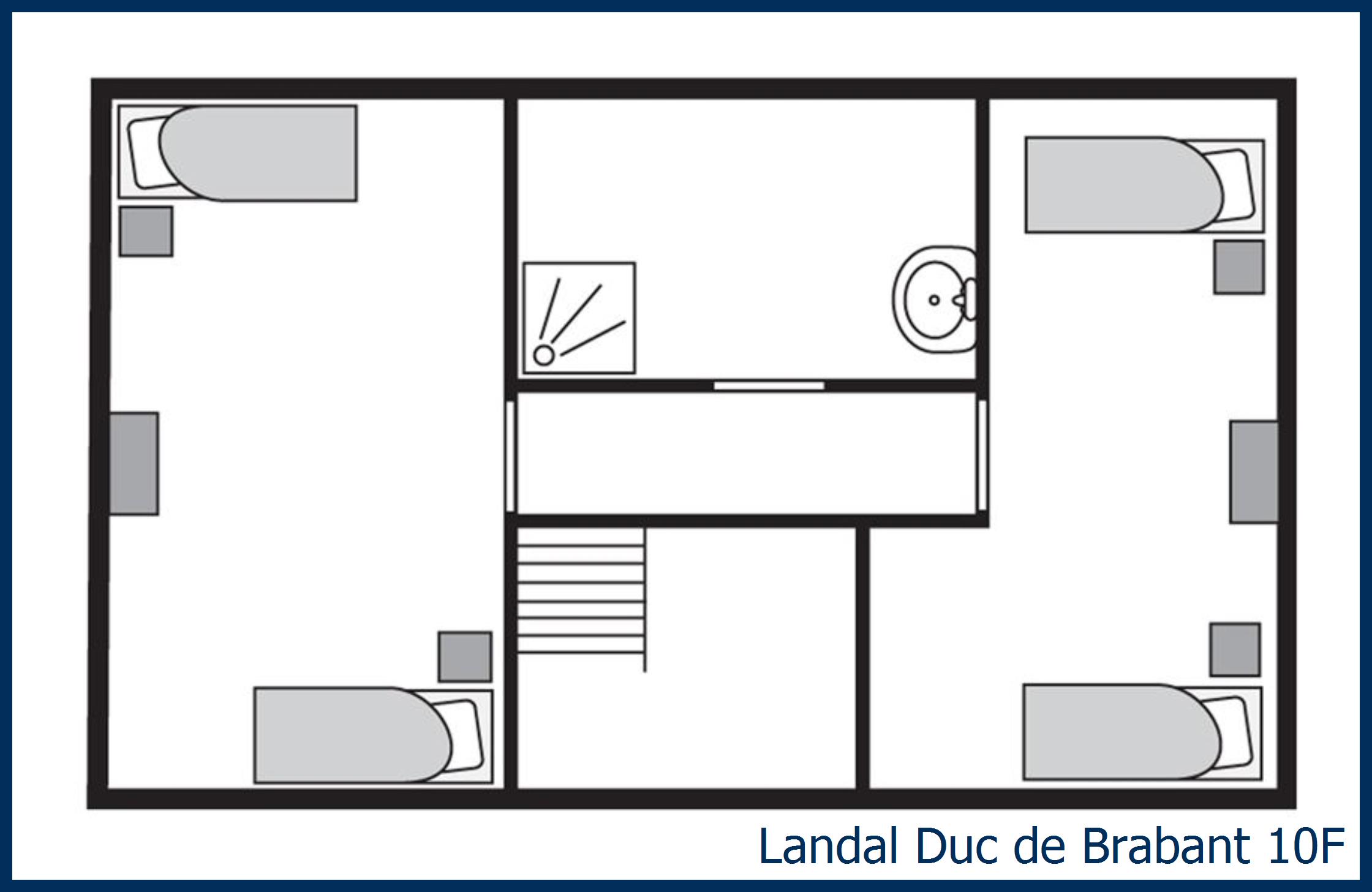 Bungalow 10F at Duc de Brabant