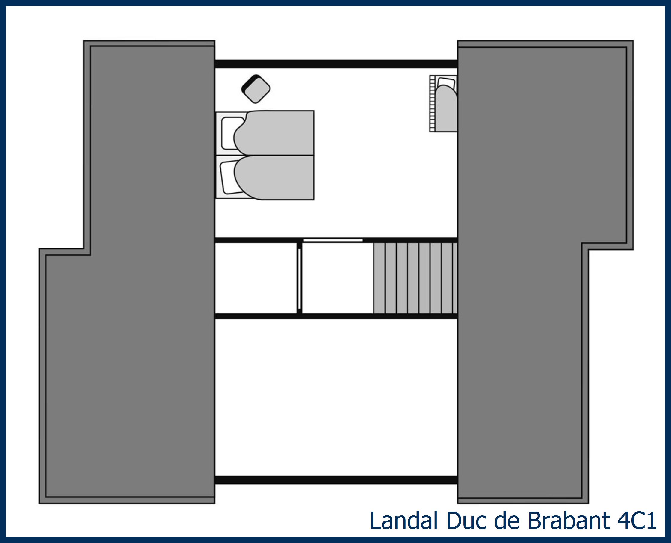 Bungalow 4C1 at Duc de Brabant