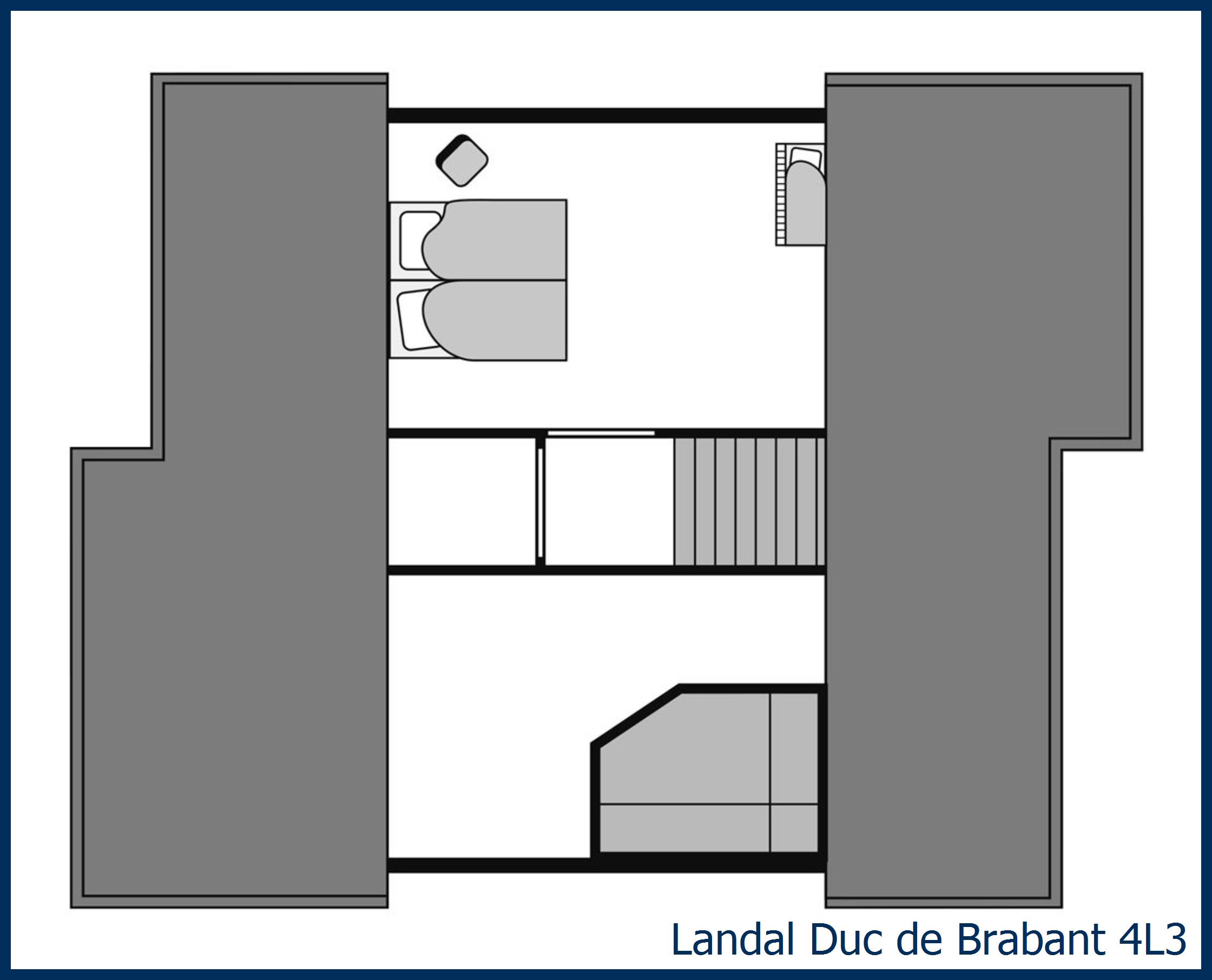 Bungalow 4L3 at Duc de Brabant
