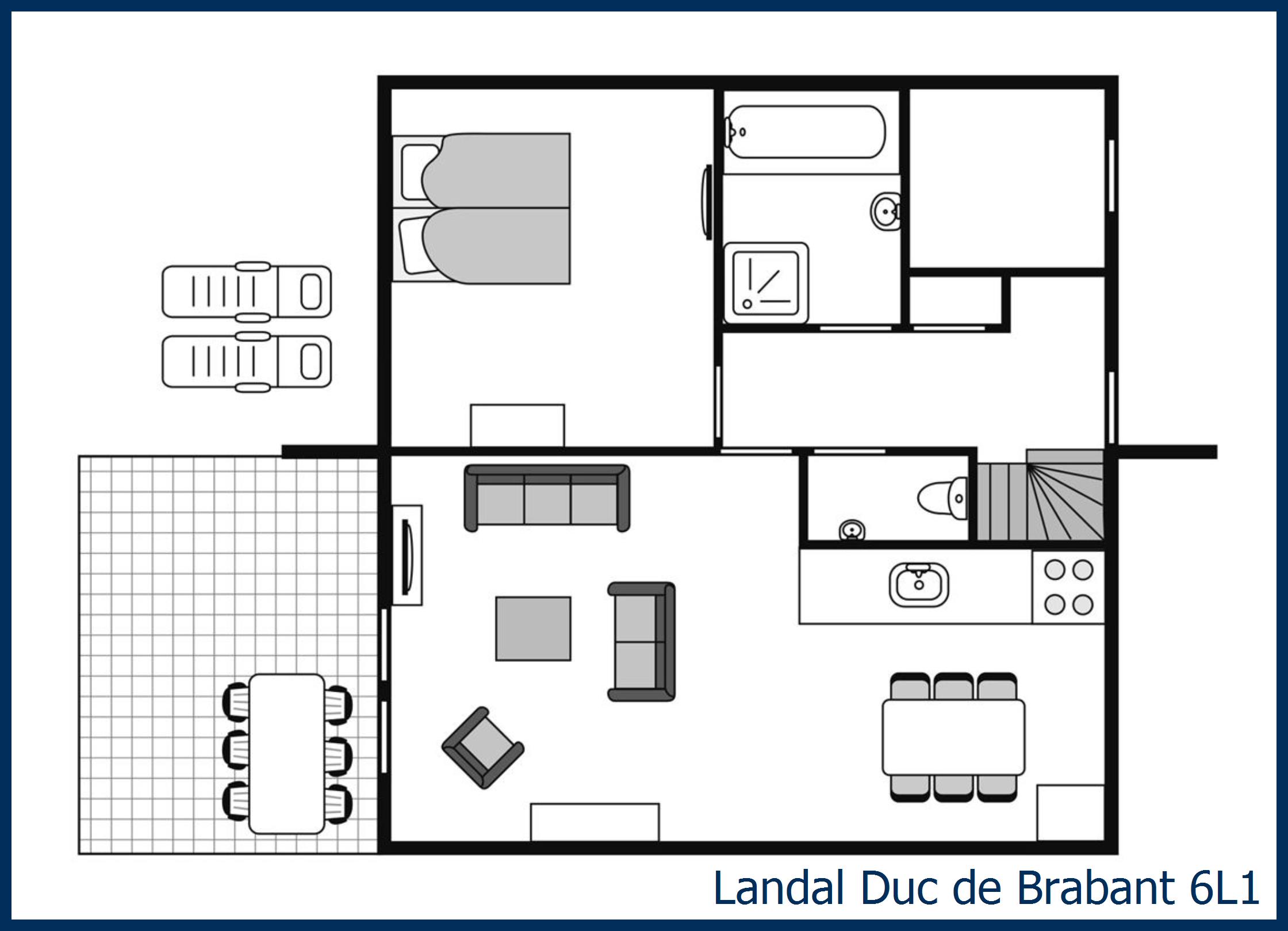 Bungalow 6L1 at Duc de Brabant