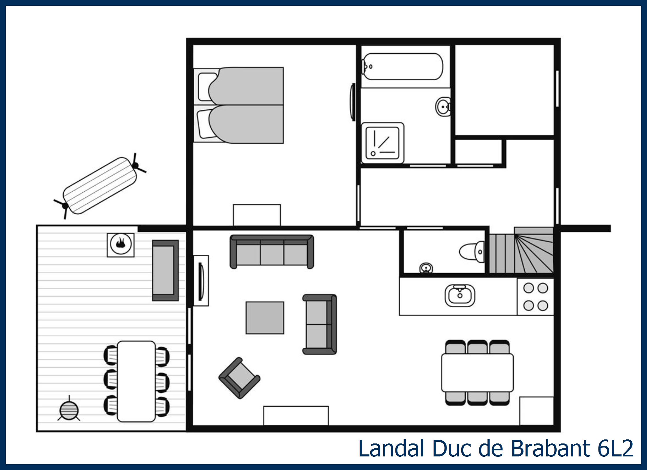 Bungalow 6L2 at Duc de Brabant