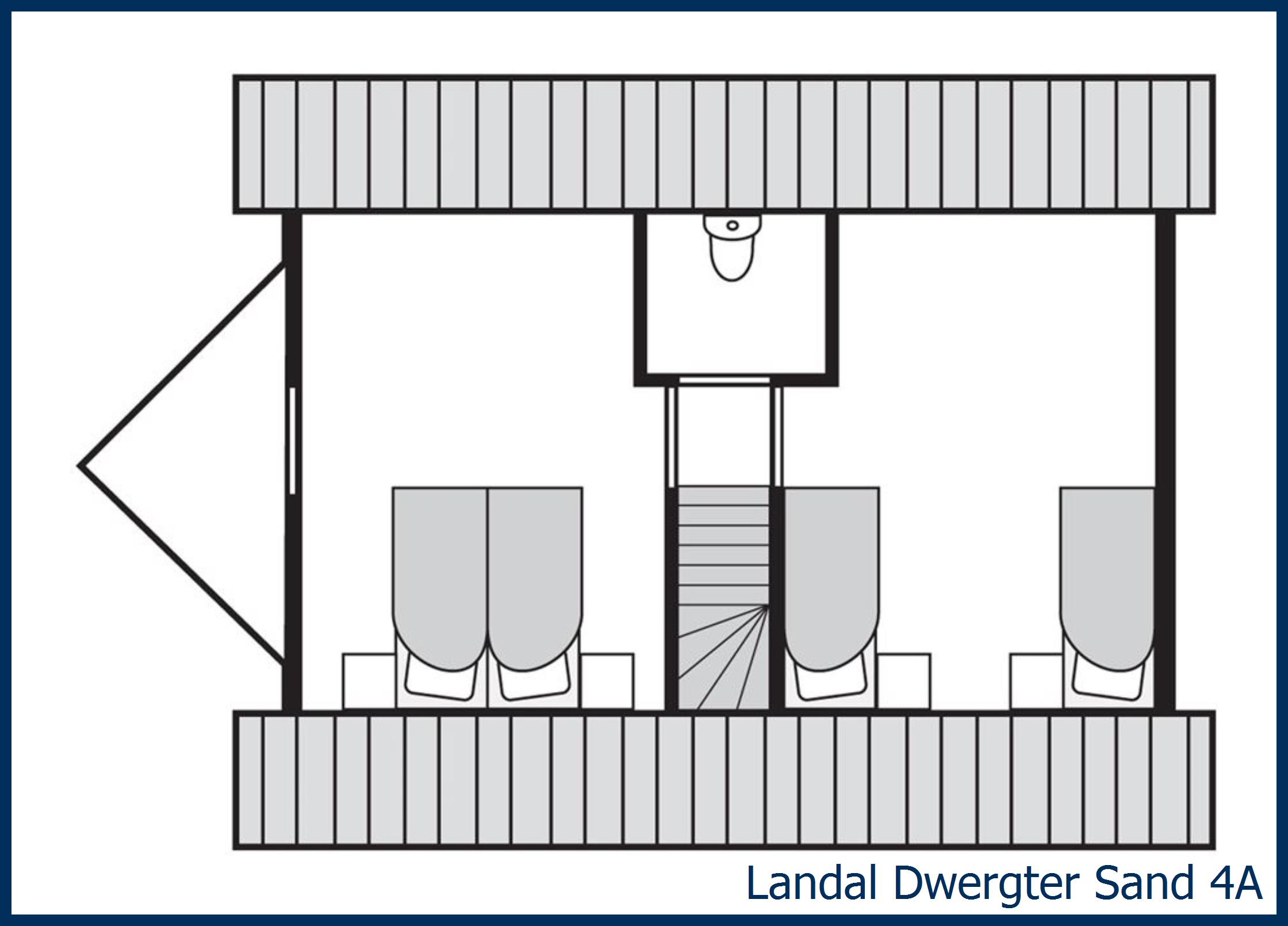 Bungalow 4A at Dwergter Sand