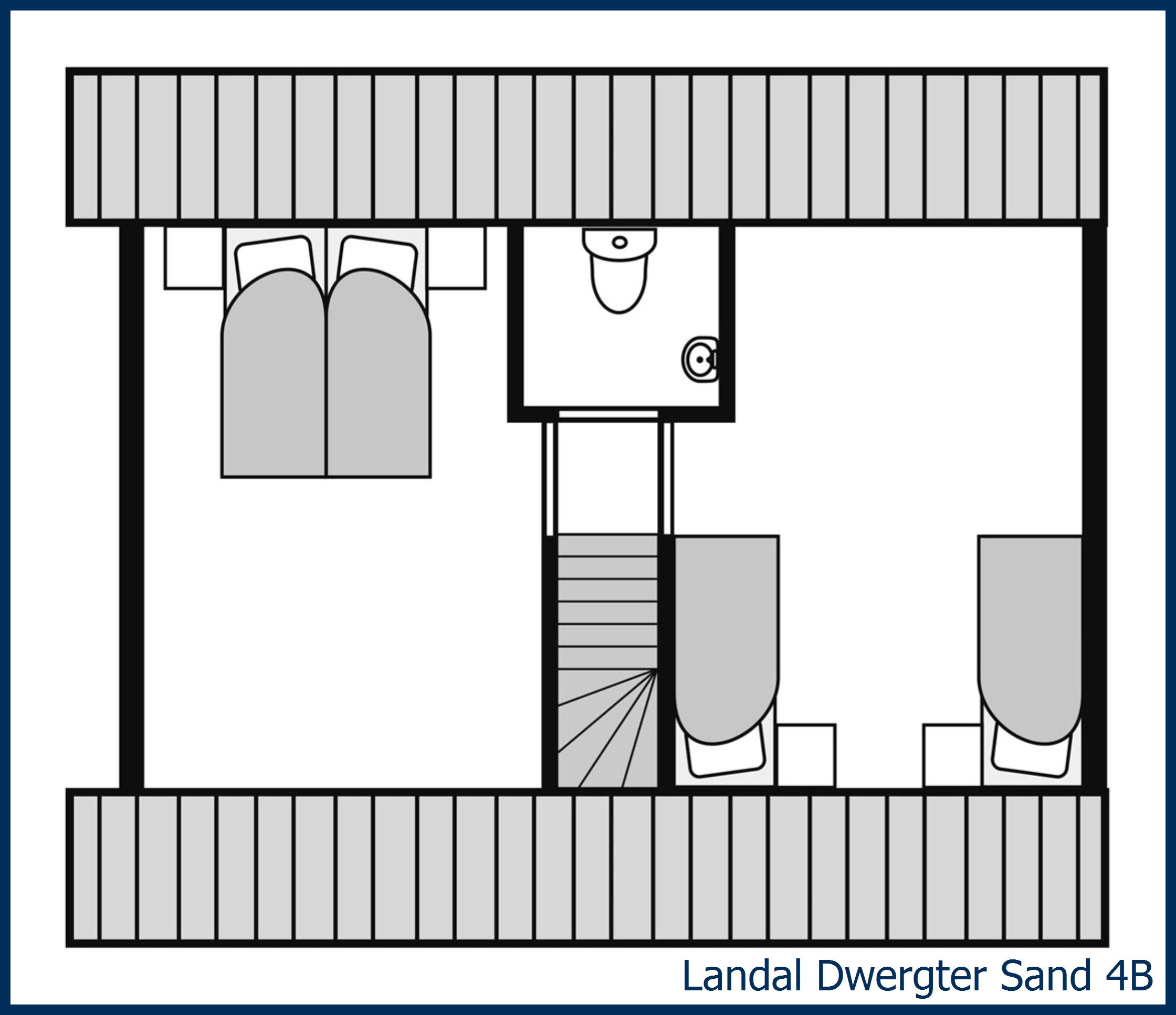 Bungalow 4B at Dwergter Sand