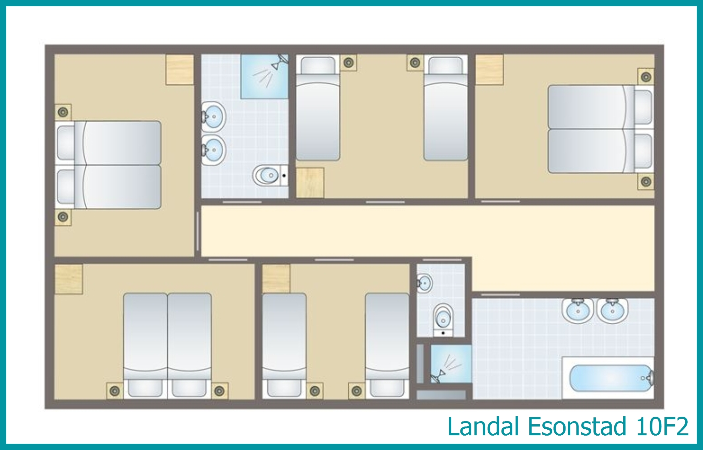 10-person residence 10F2 at Esonstad