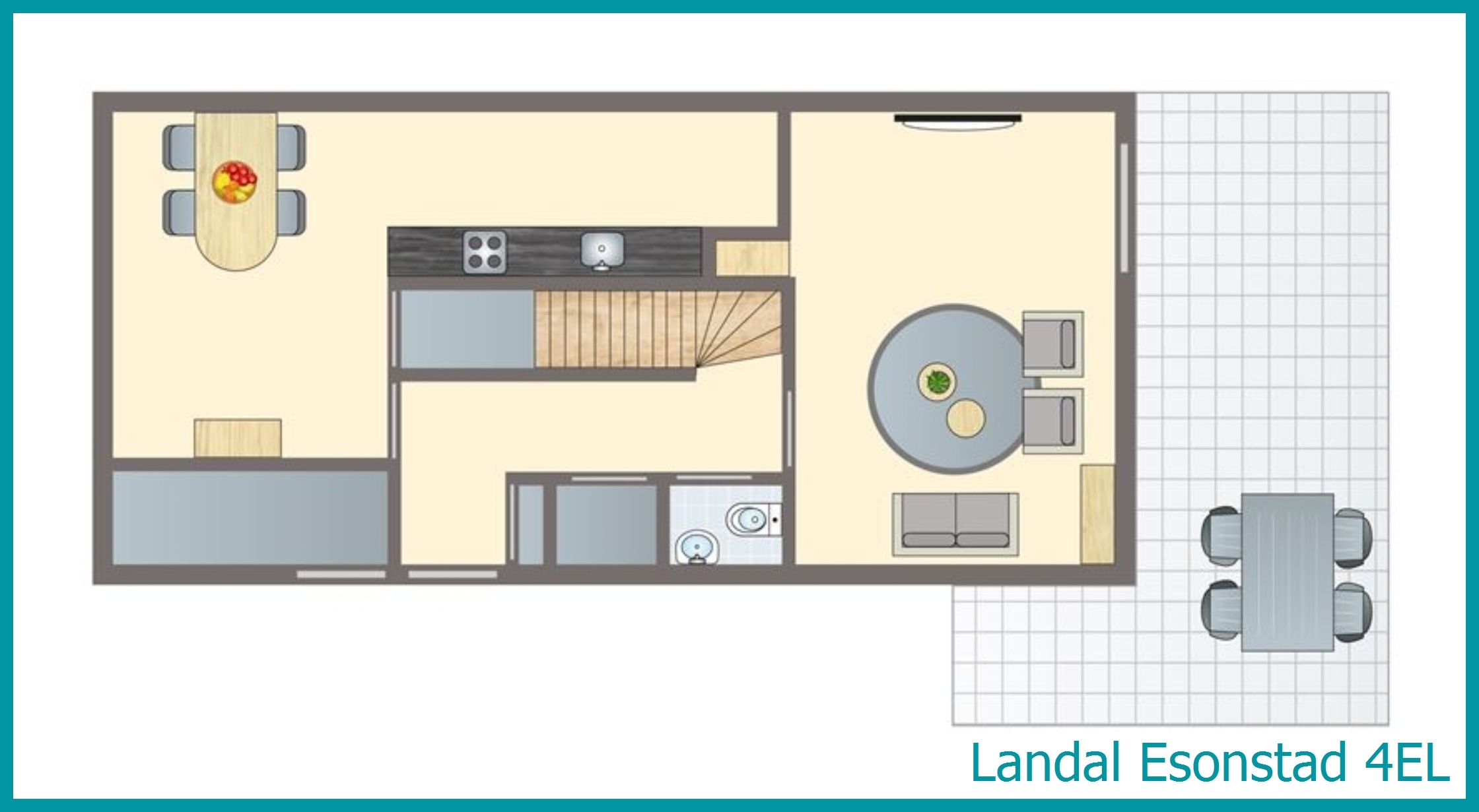 4-person residence 4EL at Esonstad