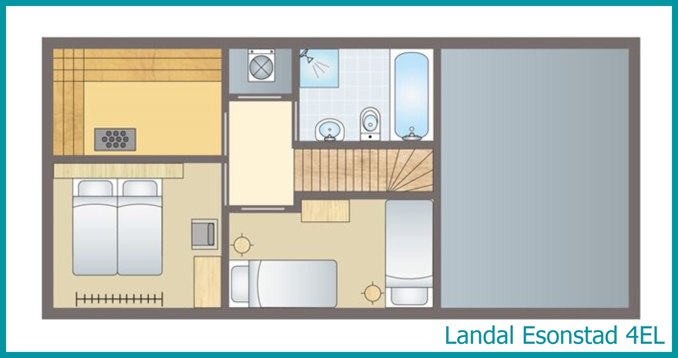 4-person residence 4EL at Esonstad