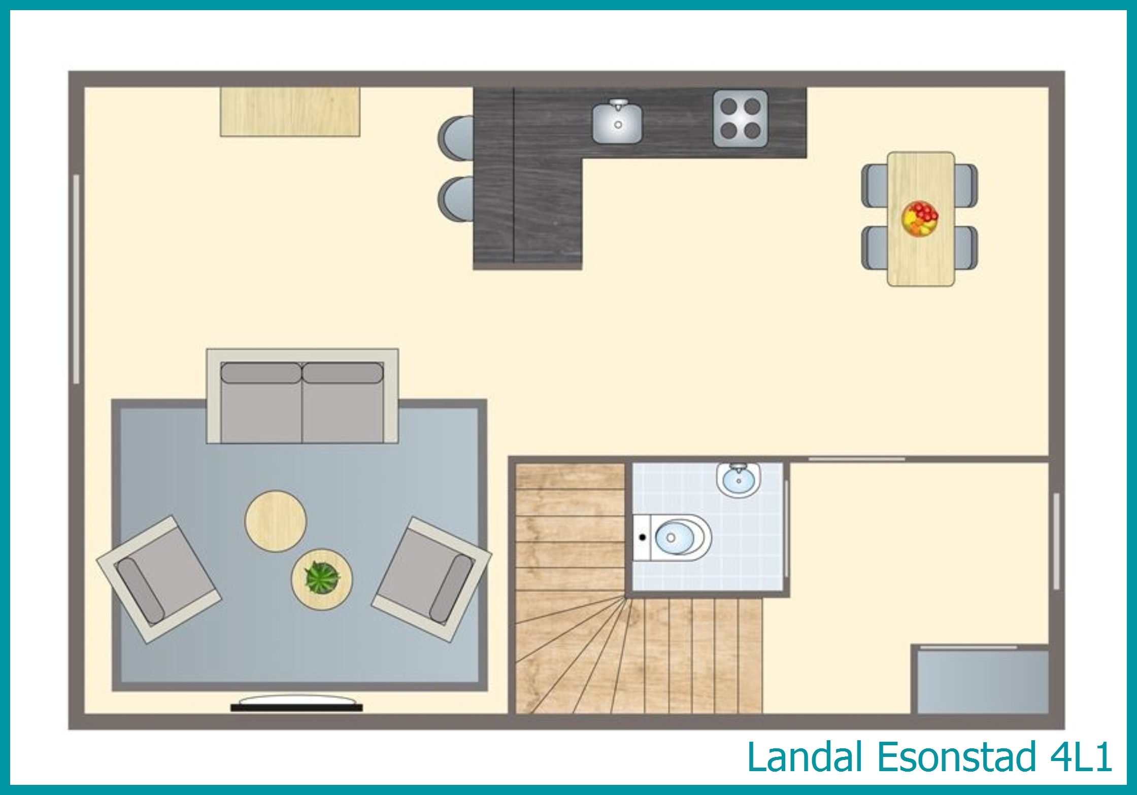 4-person residence 4L1 at Esonstad