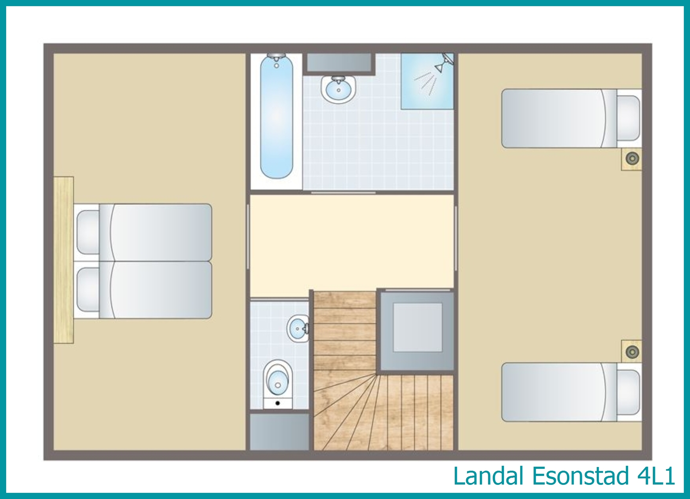 4-person residence 4L1 at Esonstad
