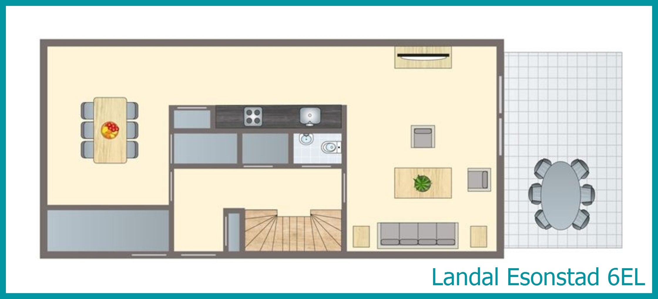6-person residence 6EL at Esonstad