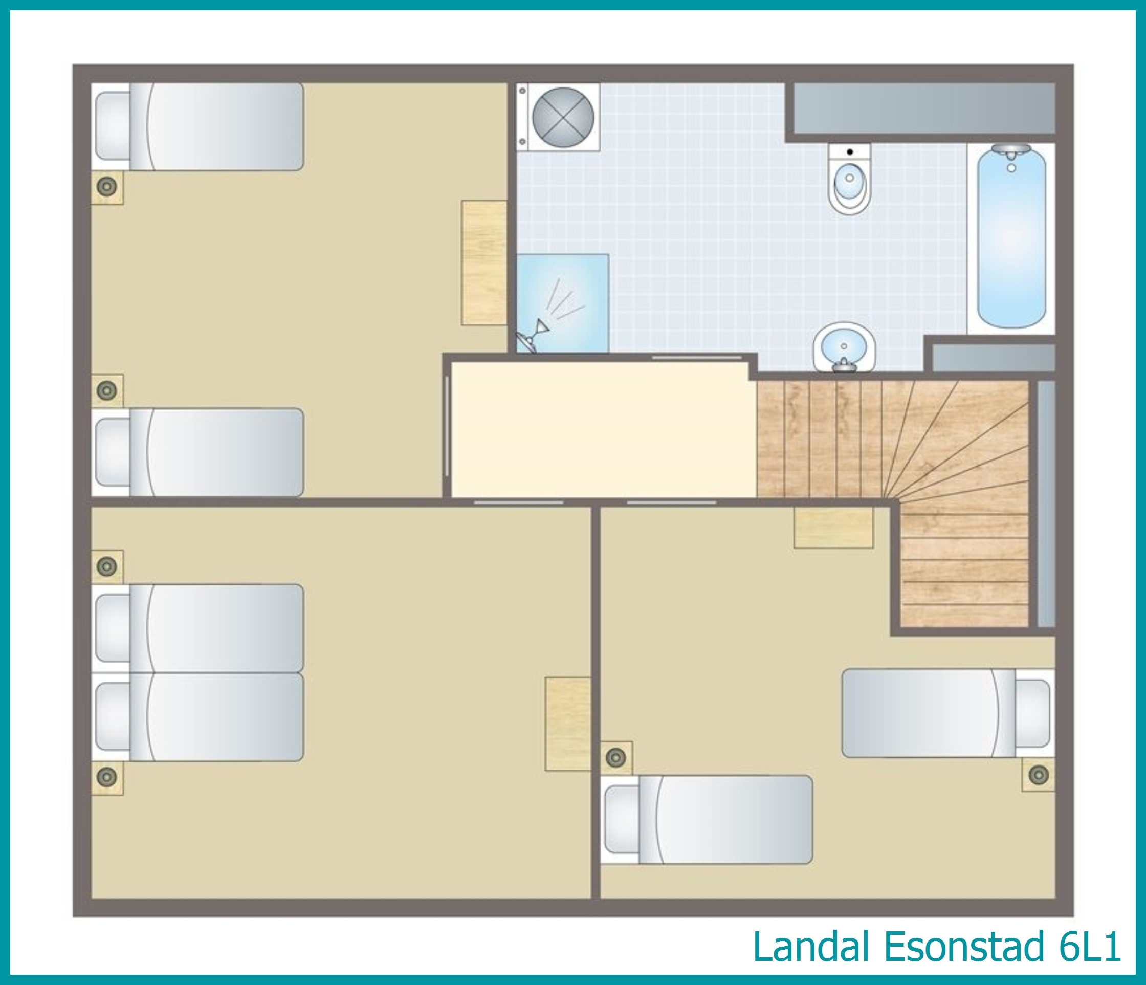 6-person residence 6L1 at Esonstad