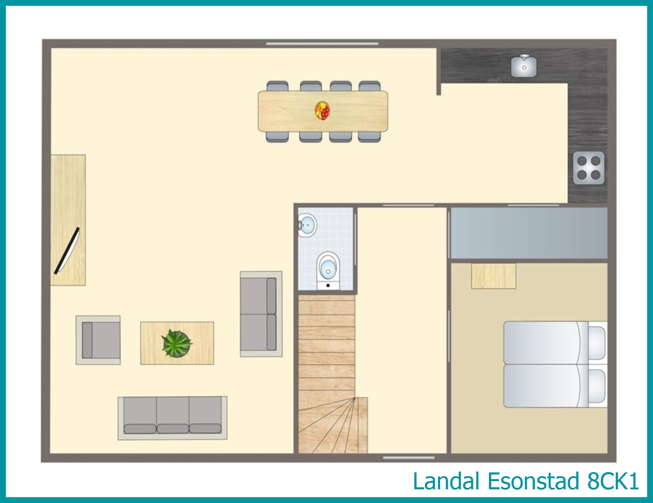 8-person children's residence 8CK1 at Esonstad